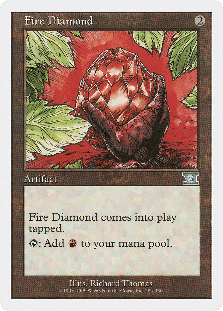 Fire Diamond — Classic Sixth Edition — Magic: The Gathering