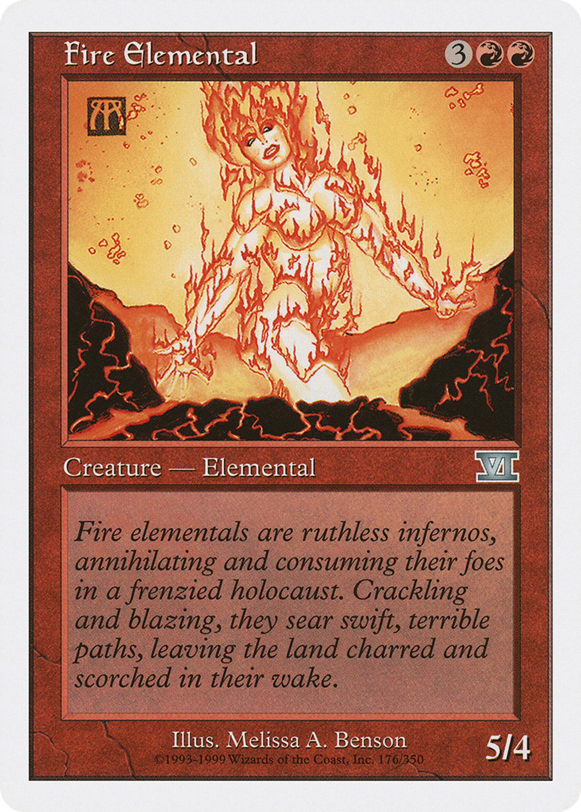 Fire Elemental — Classic Sixth Edition — Magic: The Gathering