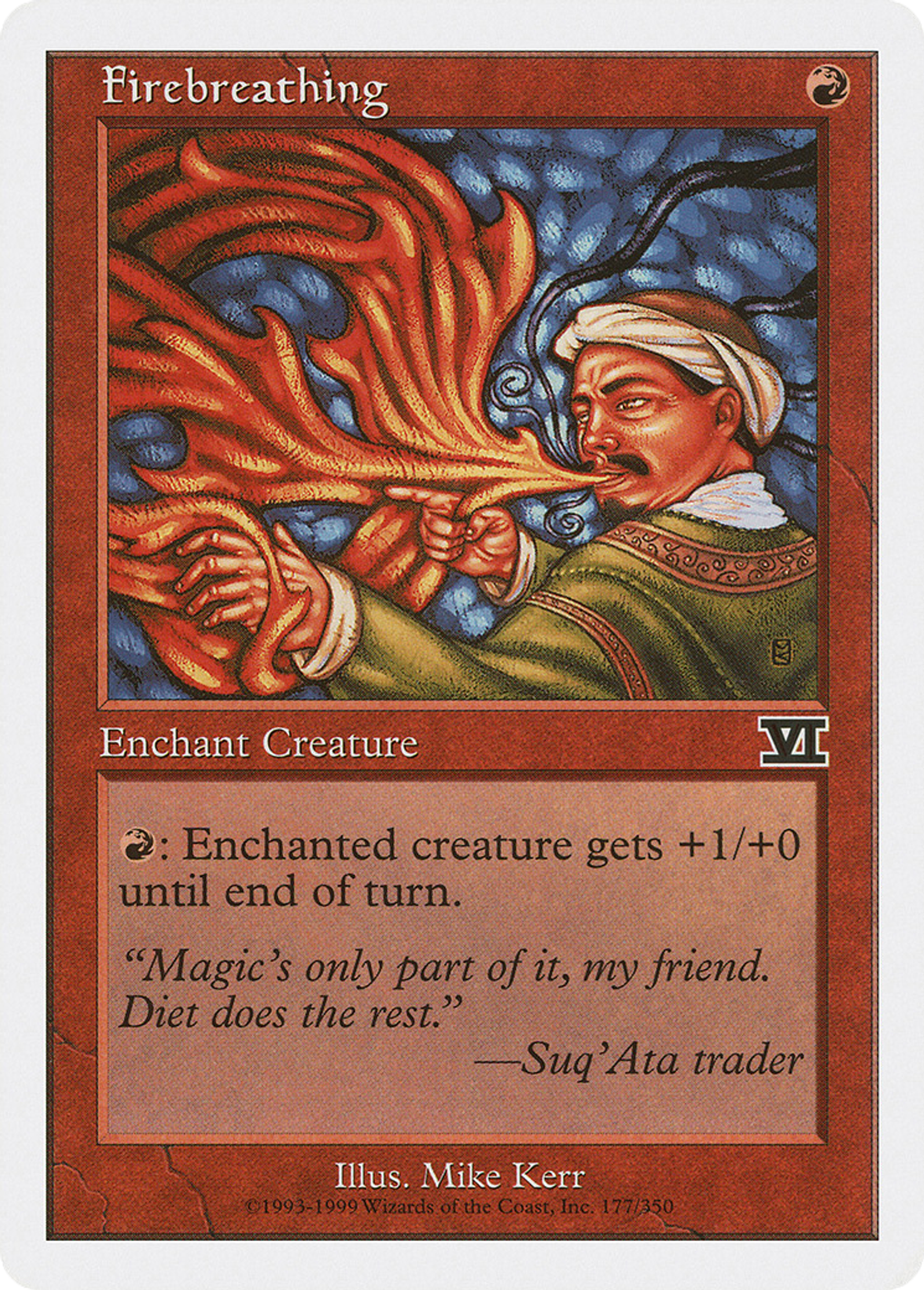 Firebreathing — Classic Sixth Edition — Magic: The Gathering