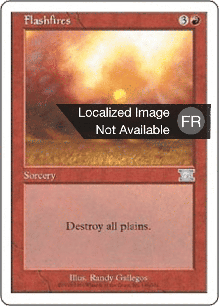 Feu de brousse — Classic Sixth Edition — Magic: The Gathering