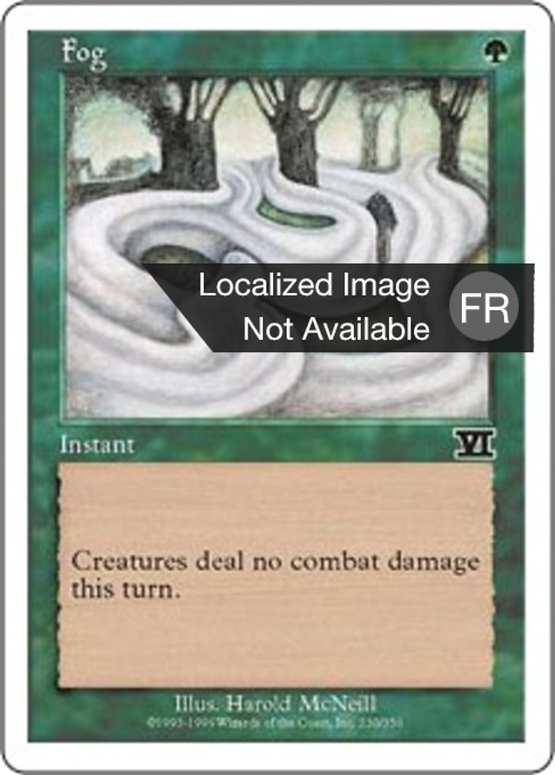 Brouillard — Classic Sixth Edition — Magic: The Gathering