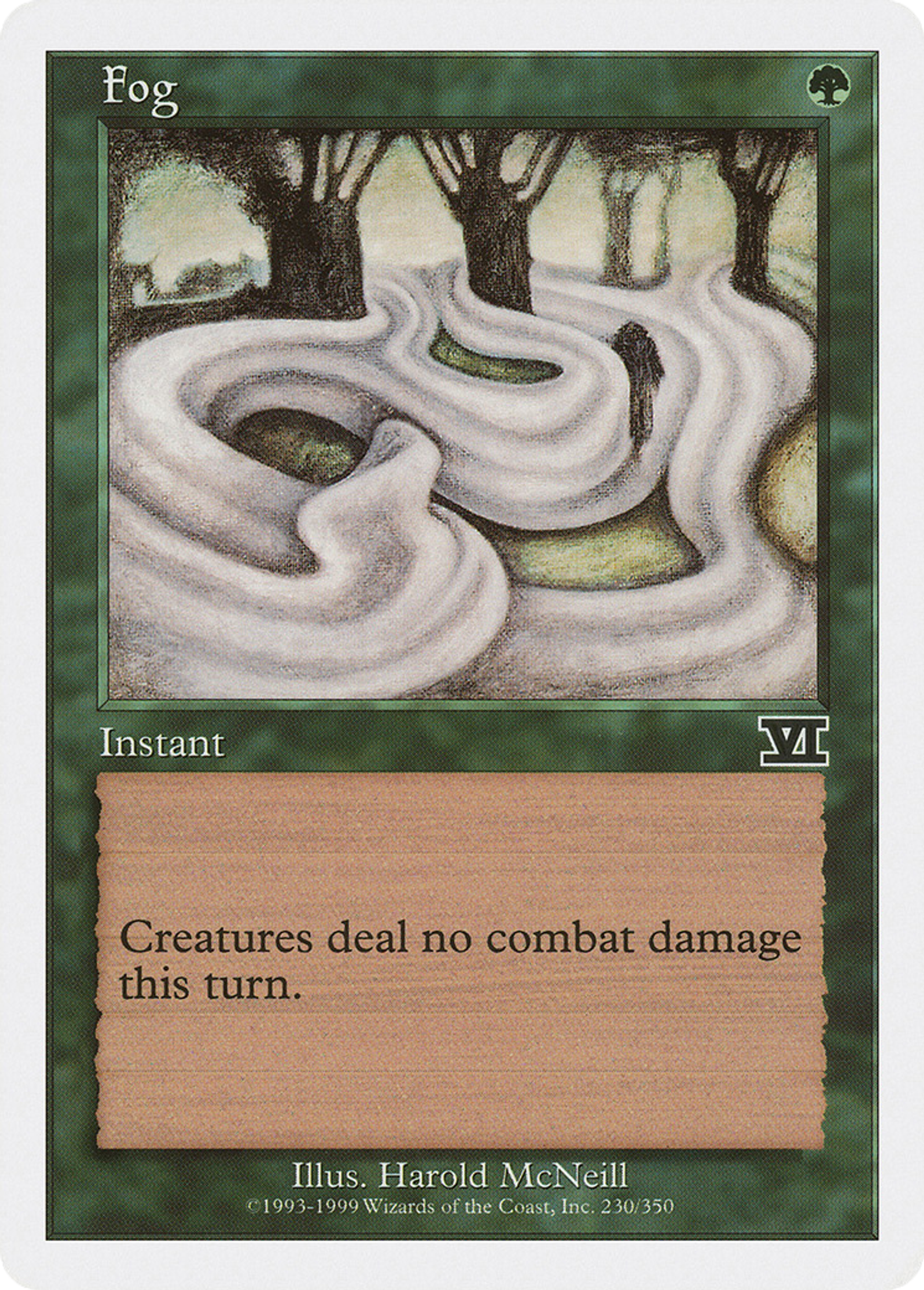 Fog — Classic Sixth Edition — Magic: The Gathering