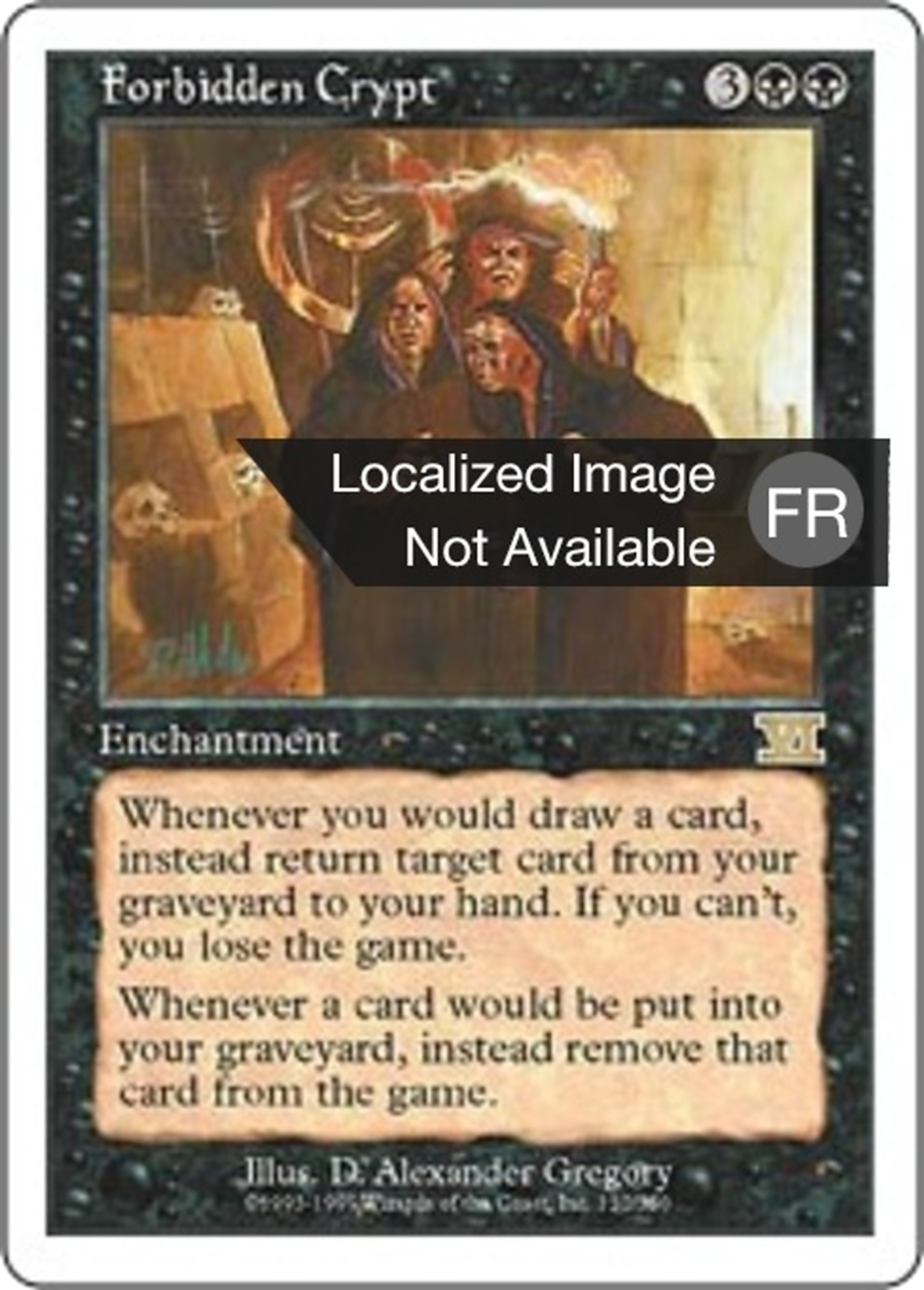 Crypte interdite — Classic Sixth Edition — Magic: The Gathering