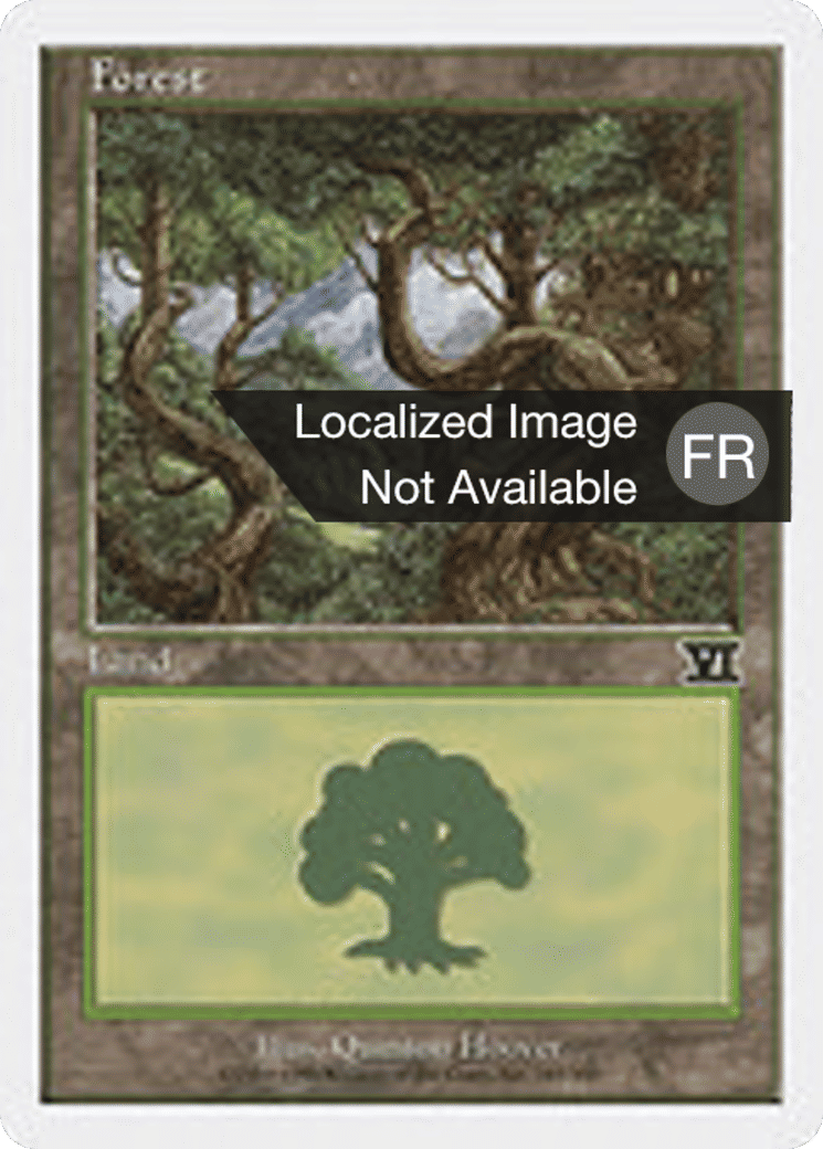 Forêt — Classic Sixth Edition — Magic: The Gathering