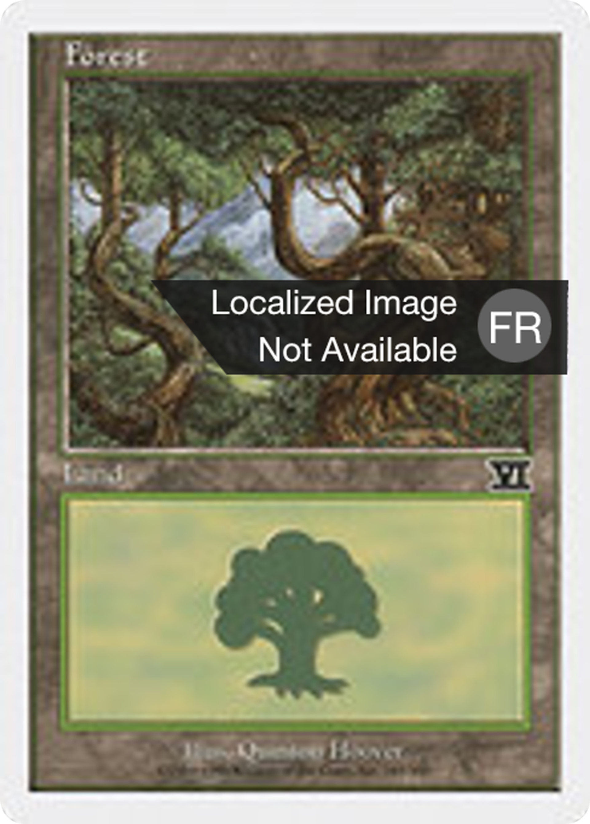 Forêt — Classic Sixth Edition — Magic: The Gathering