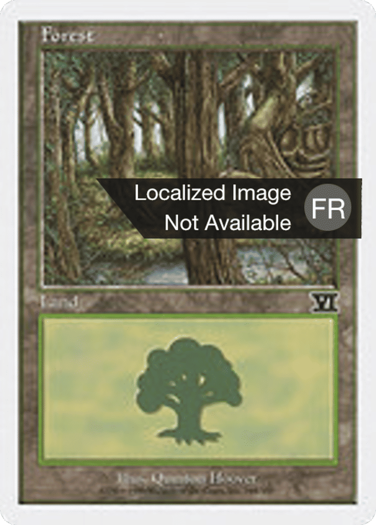 Forêt — Classic Sixth Edition — Magic: The Gathering