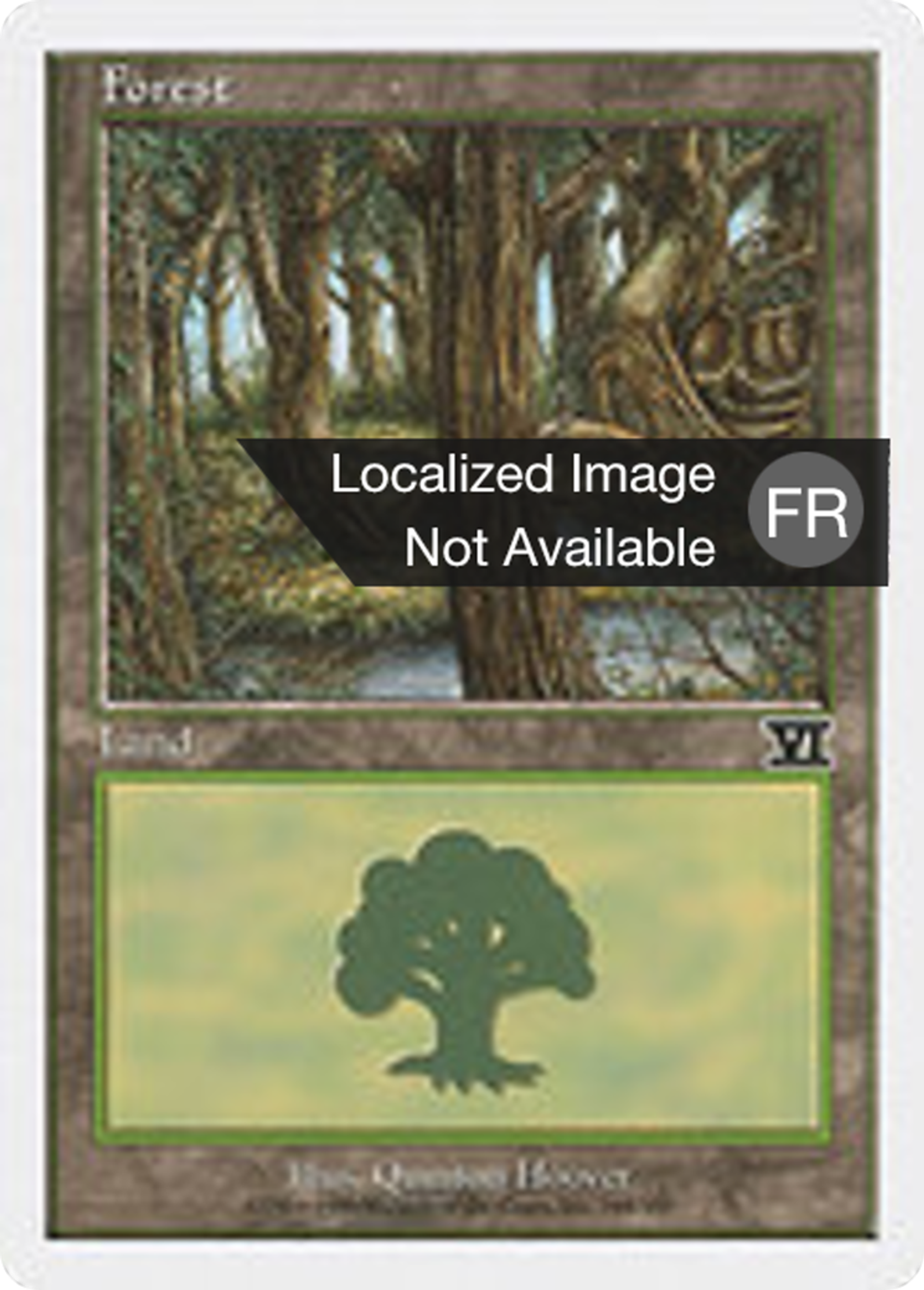 Forêt — Classic Sixth Edition — Magic: The Gathering