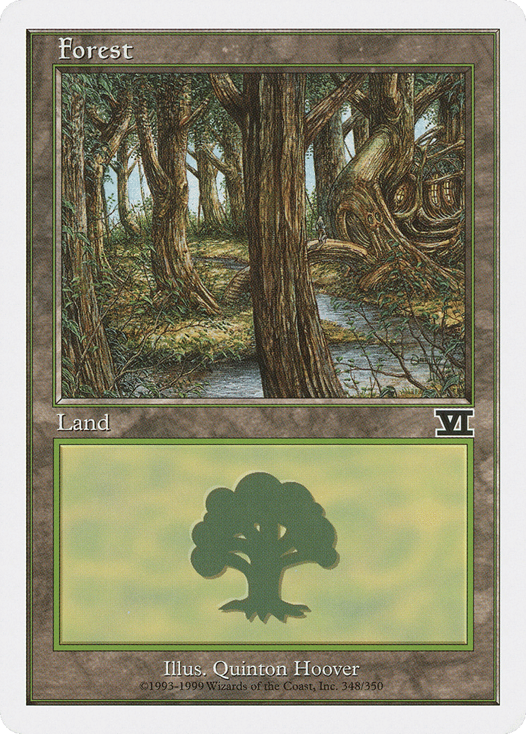 Forest — Classic Sixth Edition — Magic: The Gathering