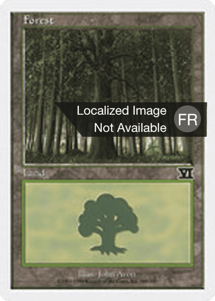 Forêt — Classic Sixth Edition — Magic: The Gathering