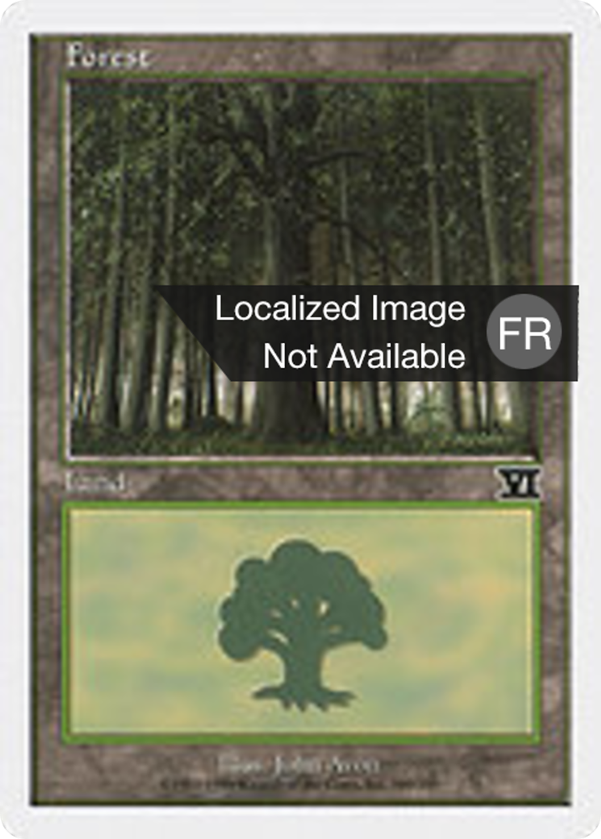 Forêt — Classic Sixth Edition — Magic: The Gathering