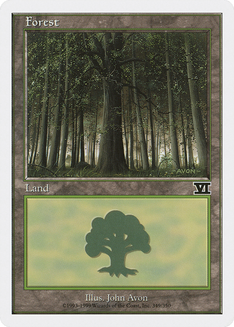 Forest — Classic Sixth Edition — Magic: The Gathering