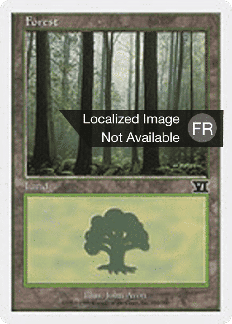 Forêt — Classic Sixth Edition — Magic: The Gathering