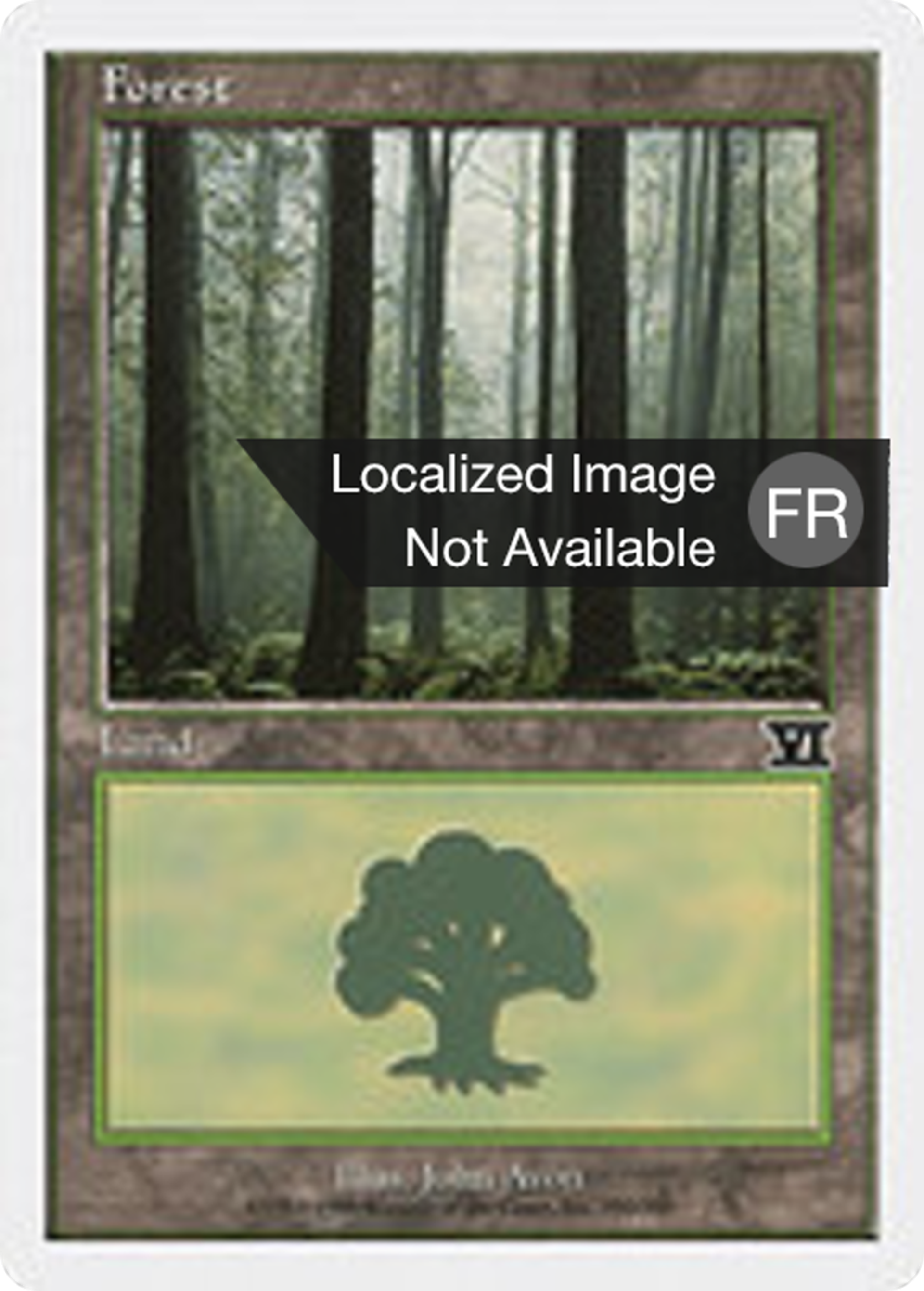 Forêt — Classic Sixth Edition — Magic: The Gathering