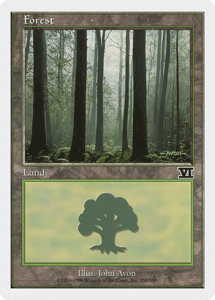 Forest — Classic Sixth Edition — Magic: The Gathering