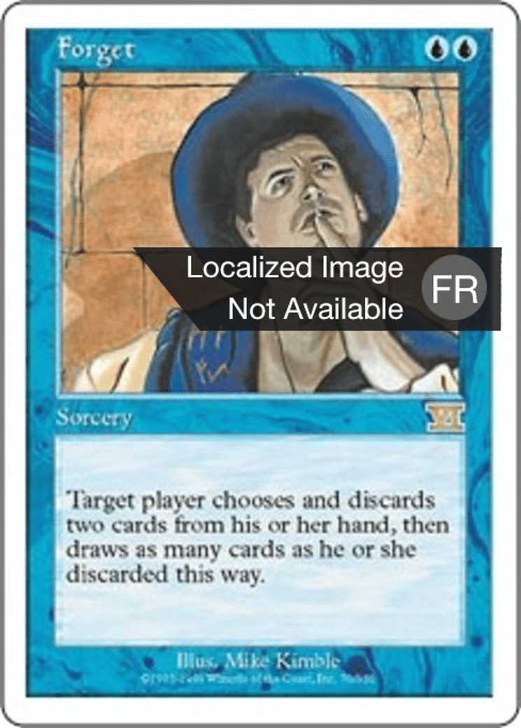 Oubli — Classic Sixth Edition — Magic: The Gathering