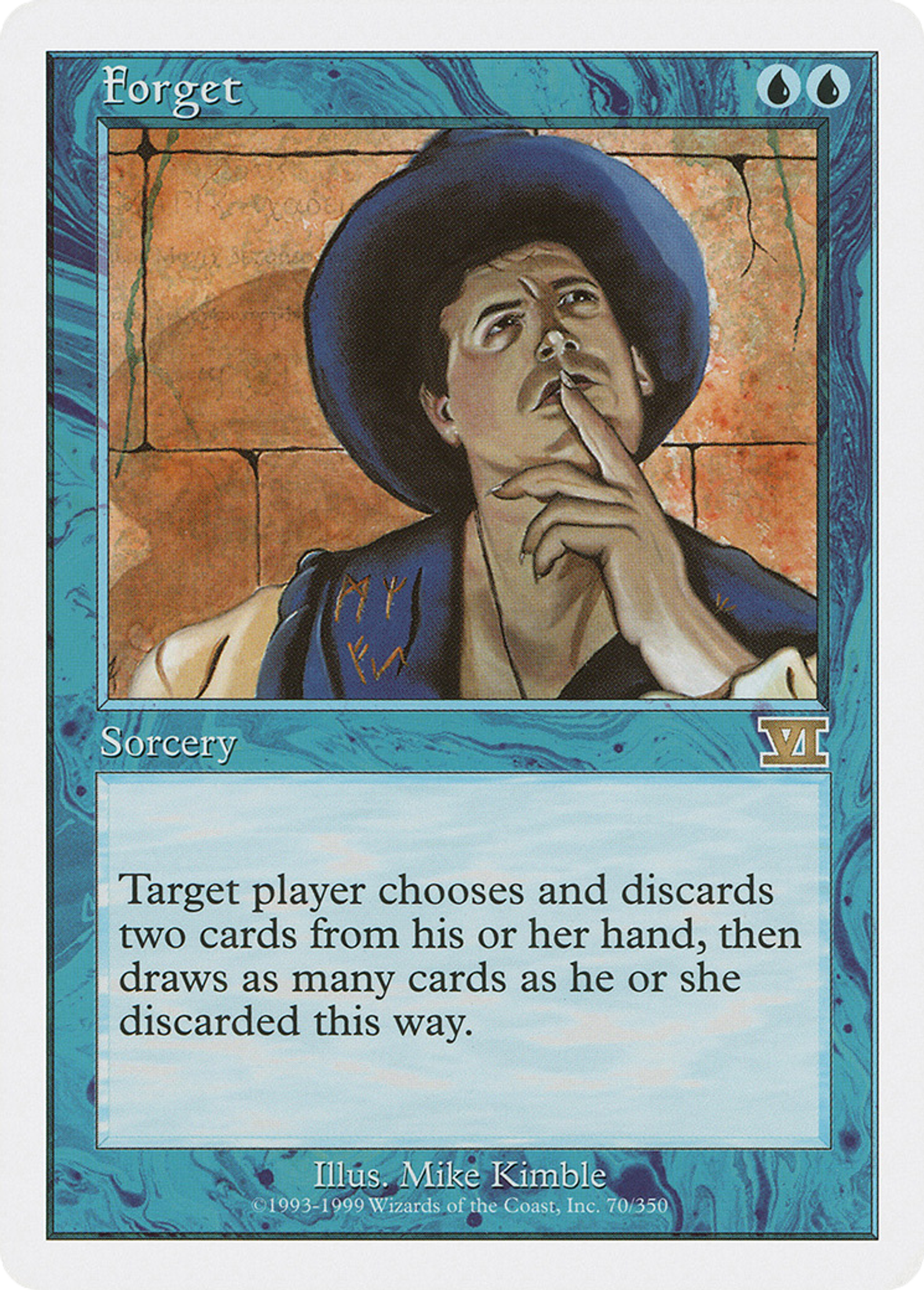 Forget — Classic Sixth Edition — Magic: The Gathering