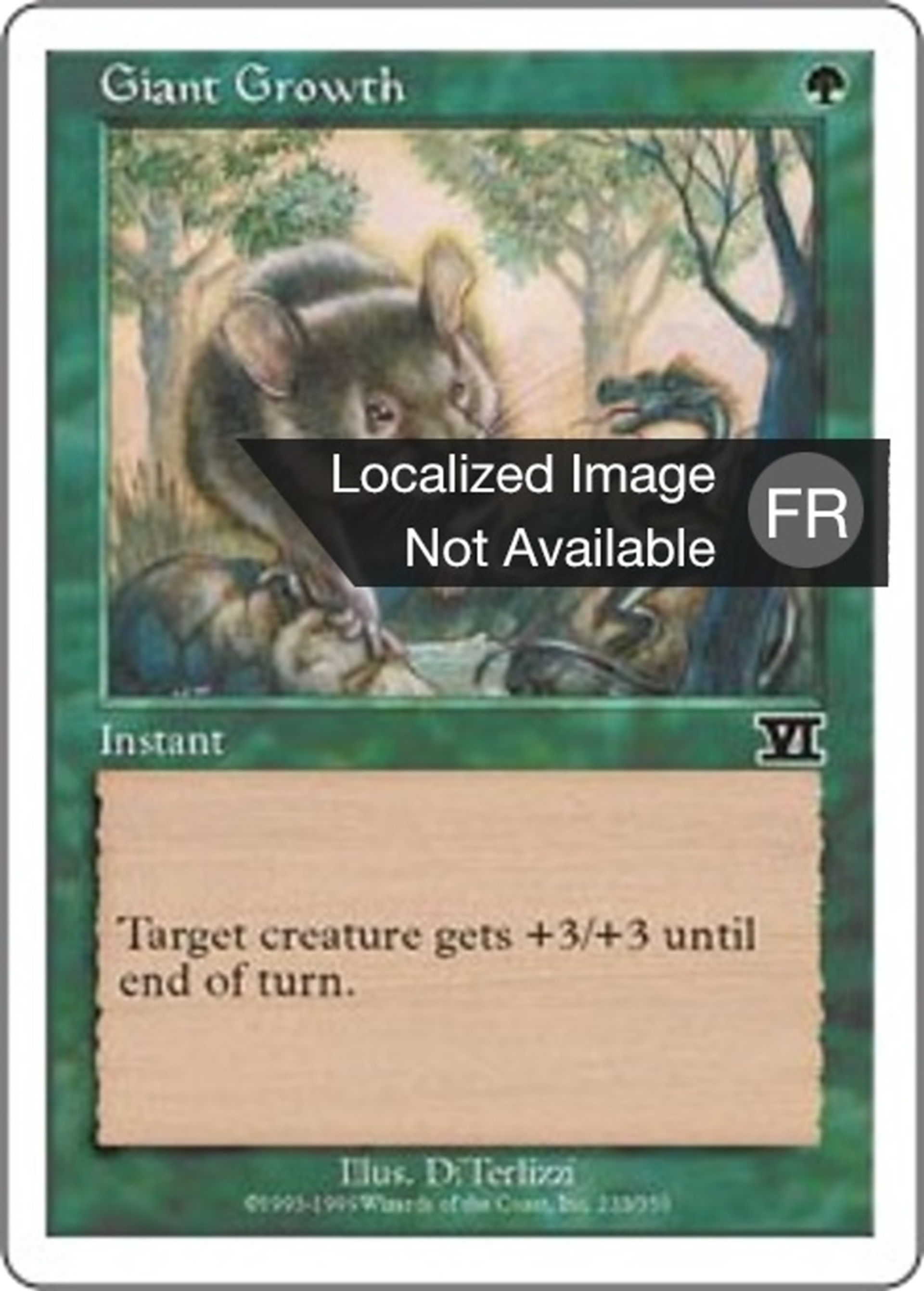 Croissance gigantesque — Classic Sixth Edition — Magic: The Gathering