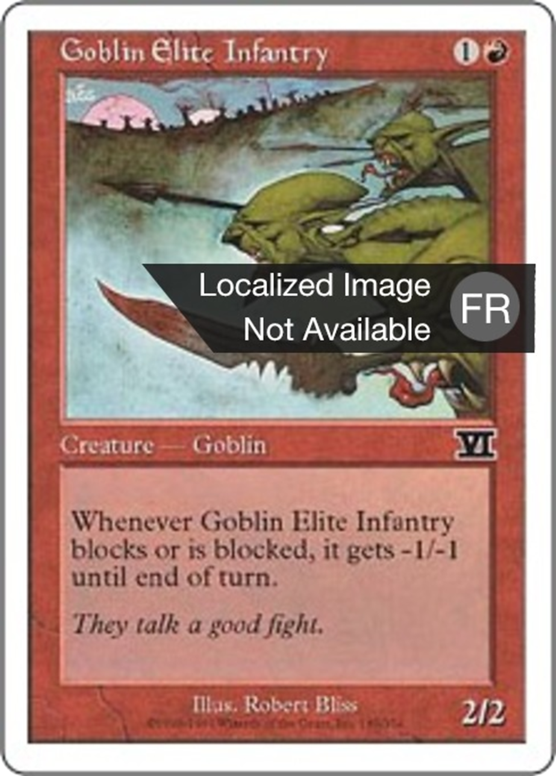 Infanterie gobeline d'élite — Classic Sixth Edition — Magic: The Gathering