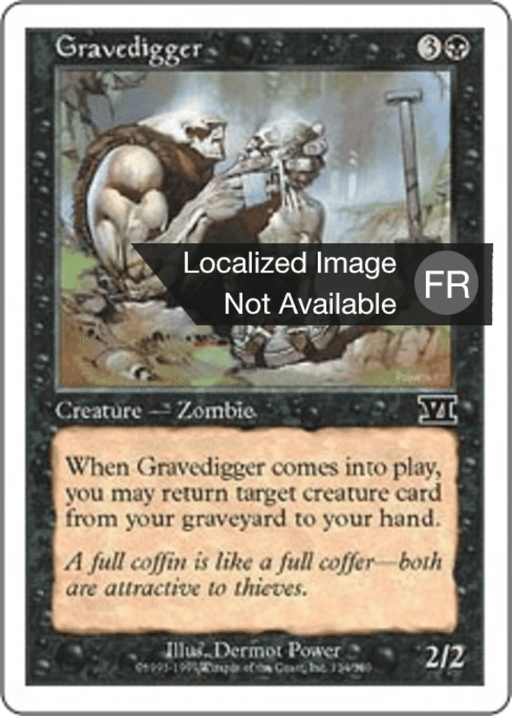Fossoyeur — Classic Sixth Edition — Magic: The Gathering
