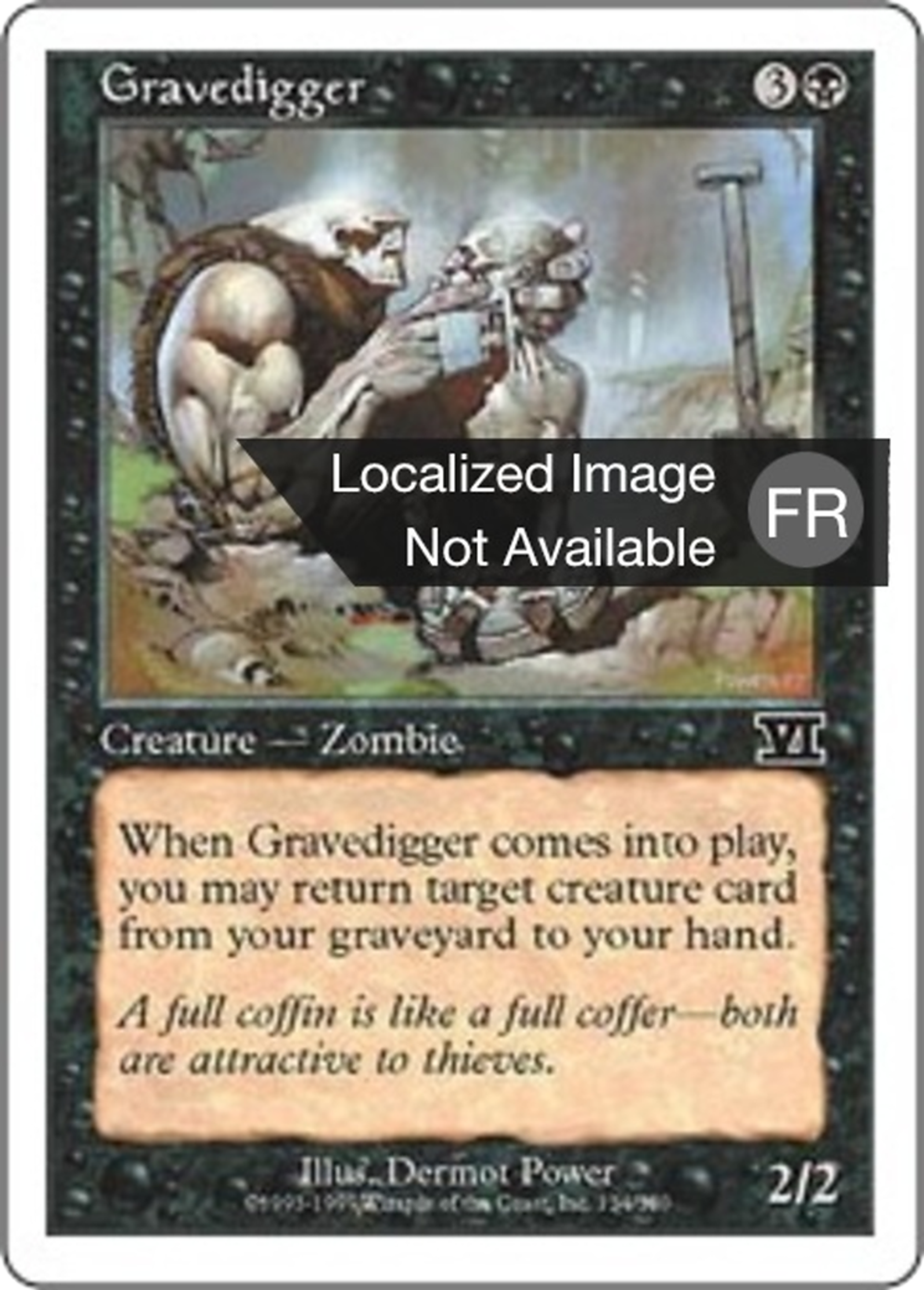 Fossoyeur — Classic Sixth Edition — Magic: The Gathering