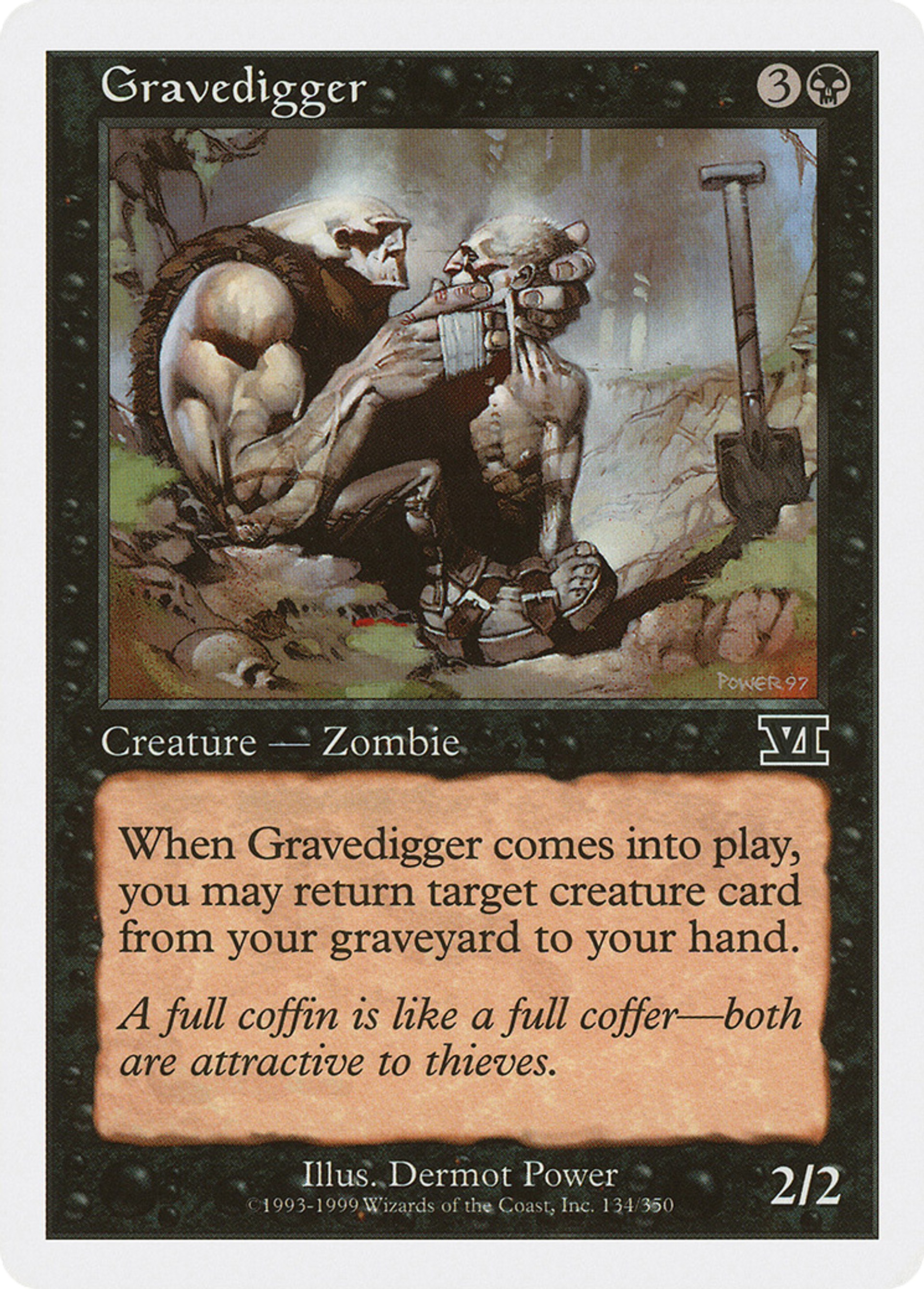 Gravedigger — Classic Sixth Edition — Magic: The Gathering