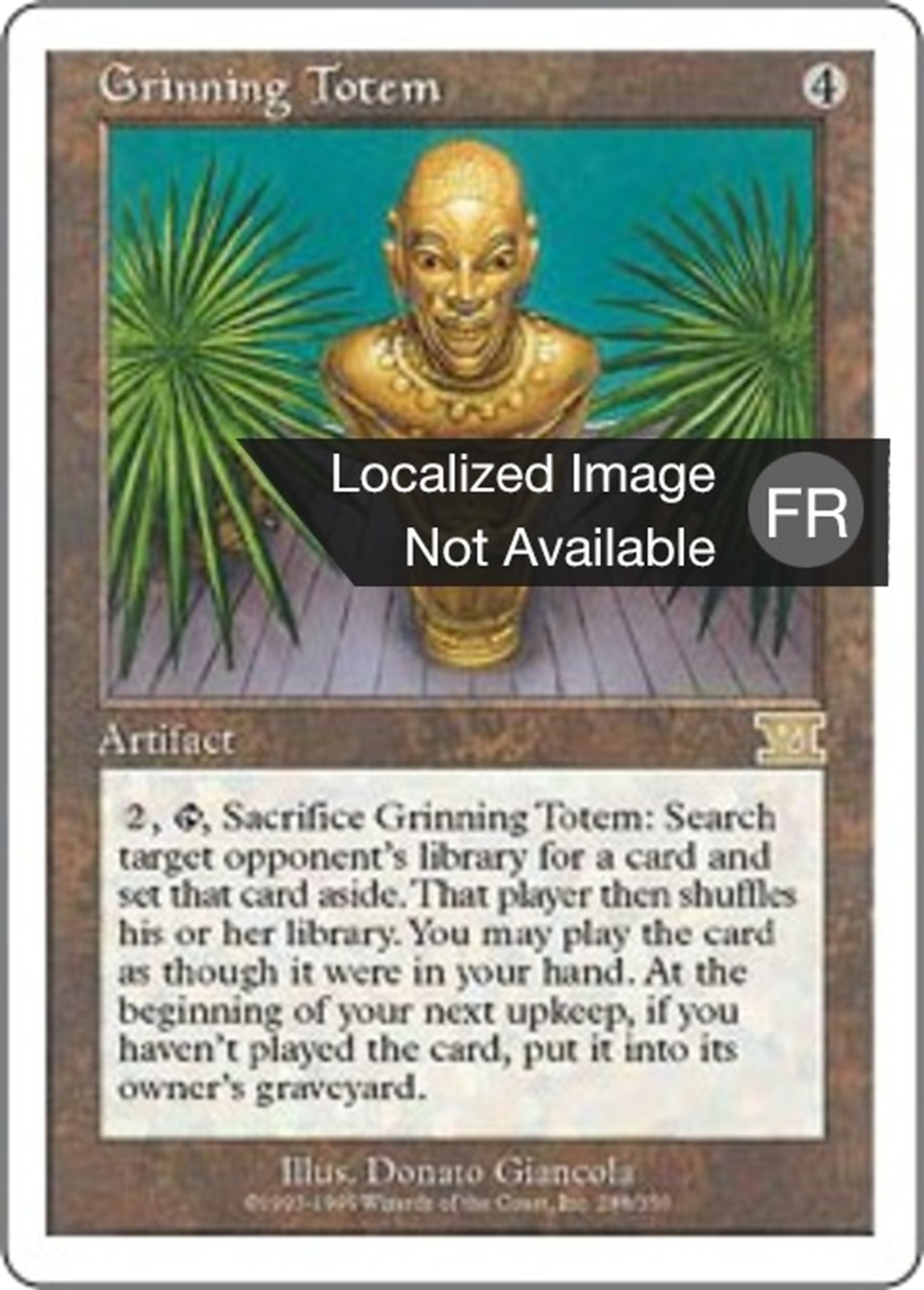 Totem grimaçant — Classic Sixth Edition — Magic: The Gathering