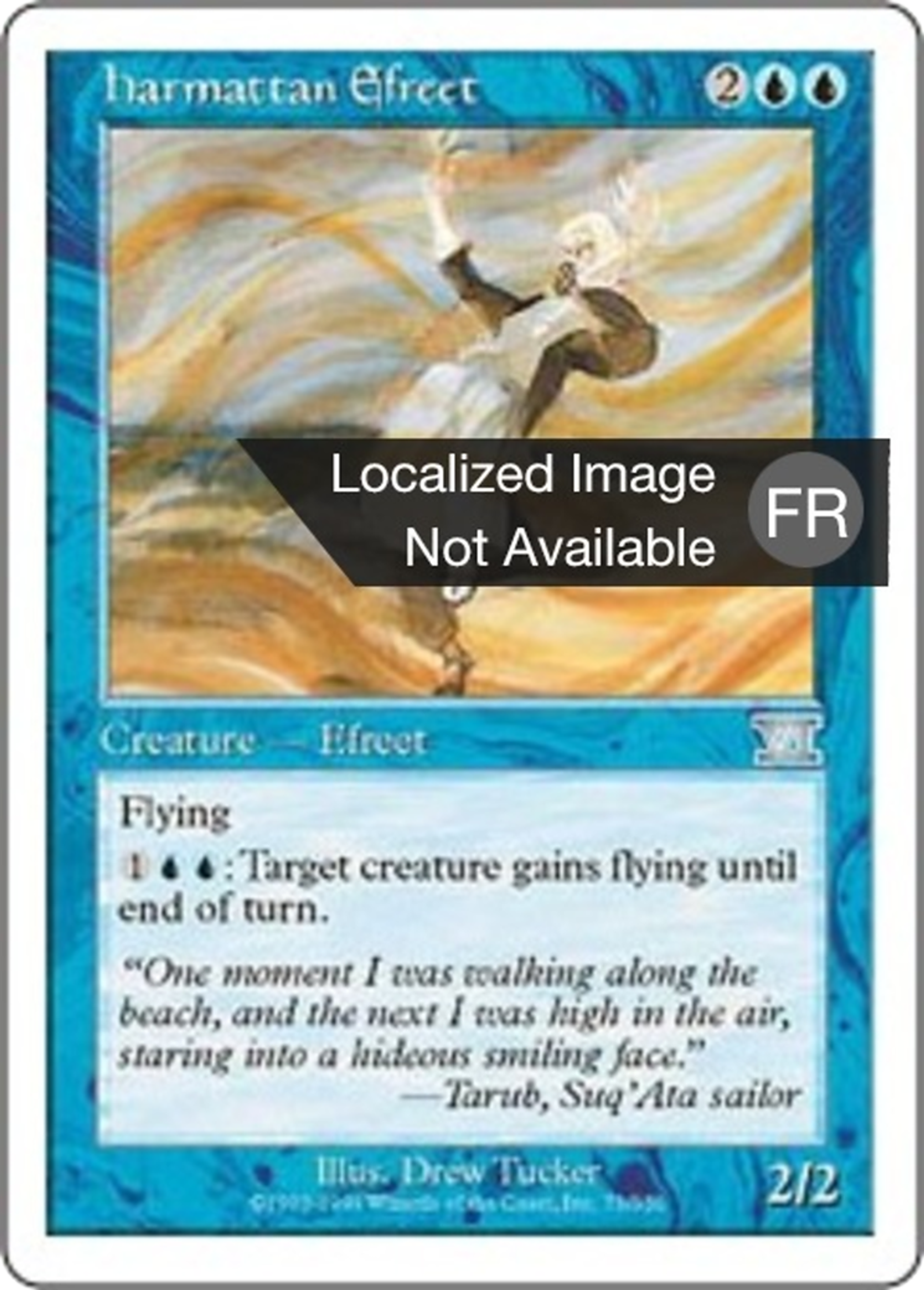 Efrit de l'harmattan — Classic Sixth Edition — Magic: The Gathering
