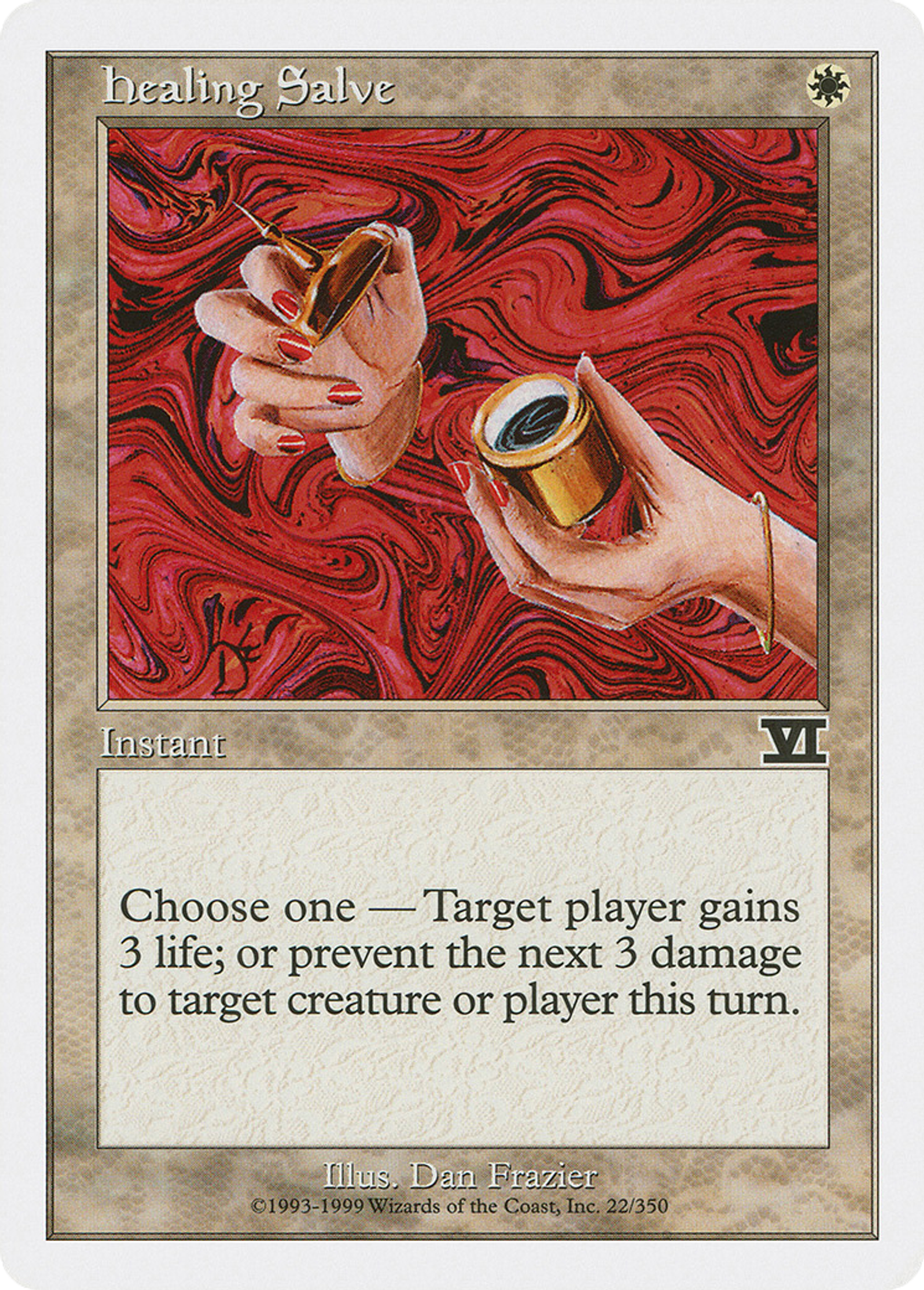 Healing Salve — Classic Sixth Edition — Magic: The Gathering