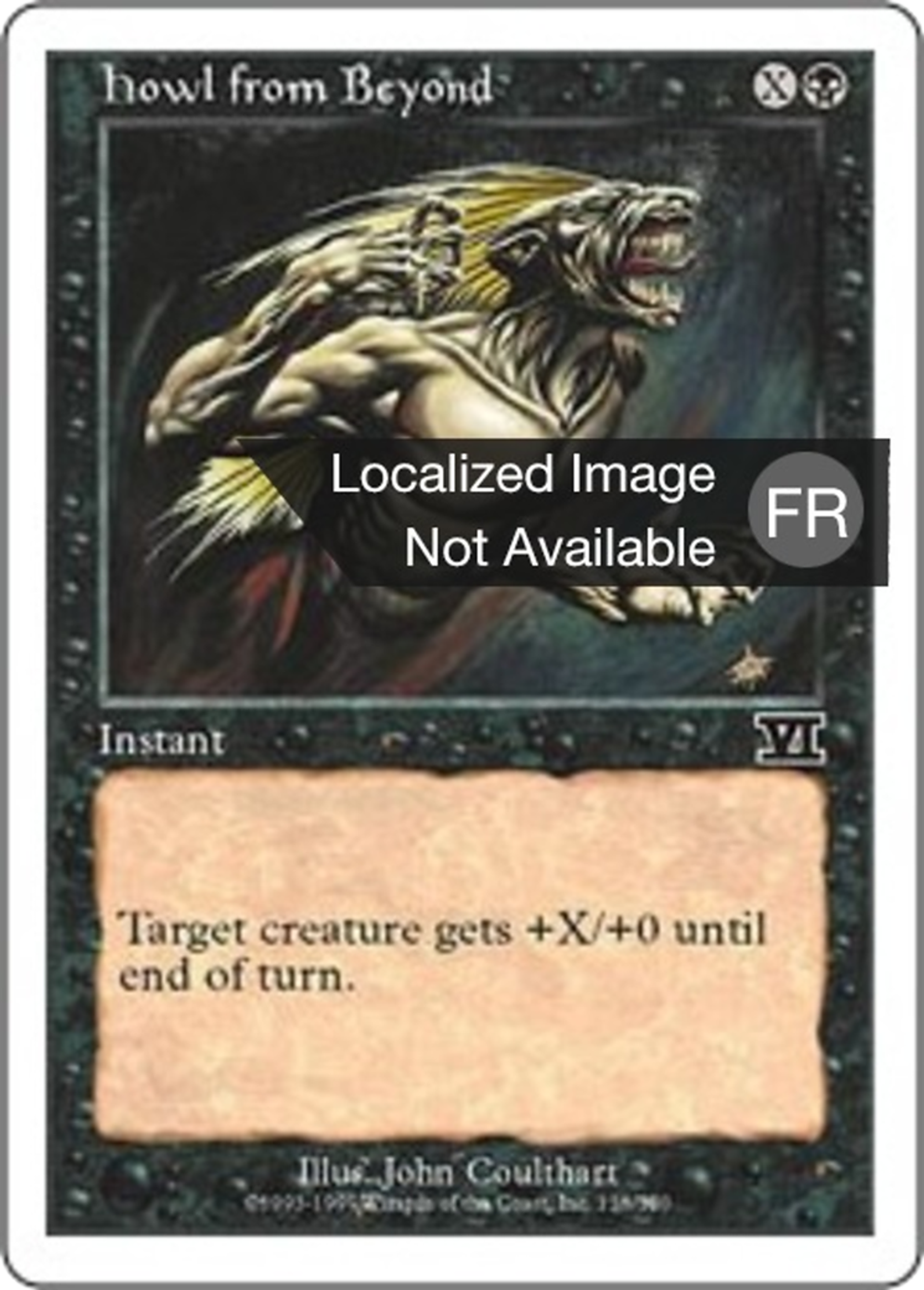Rugissement de l'au-delà — Classic Sixth Edition — Magic: The Gathering