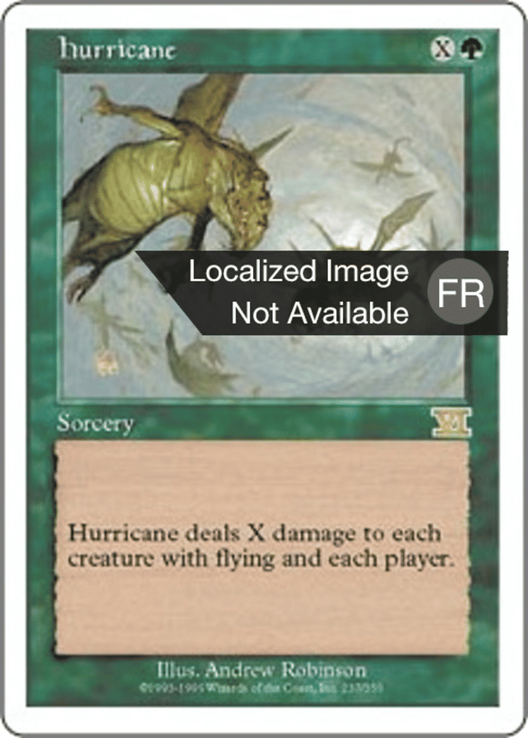 Ouragan — Classic Sixth Edition — Magic: The Gathering