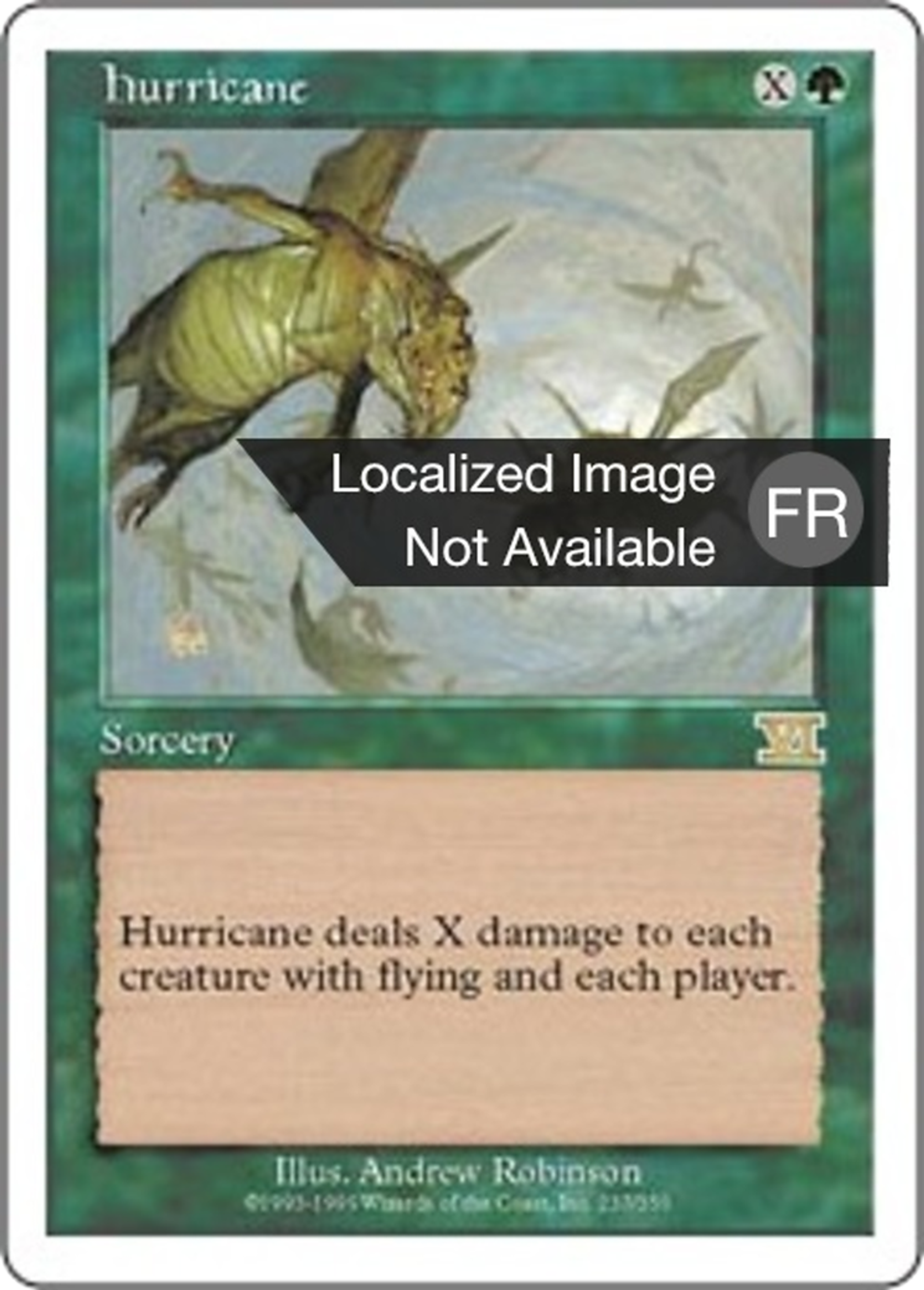 Ouragan — Classic Sixth Edition — Magic: The Gathering