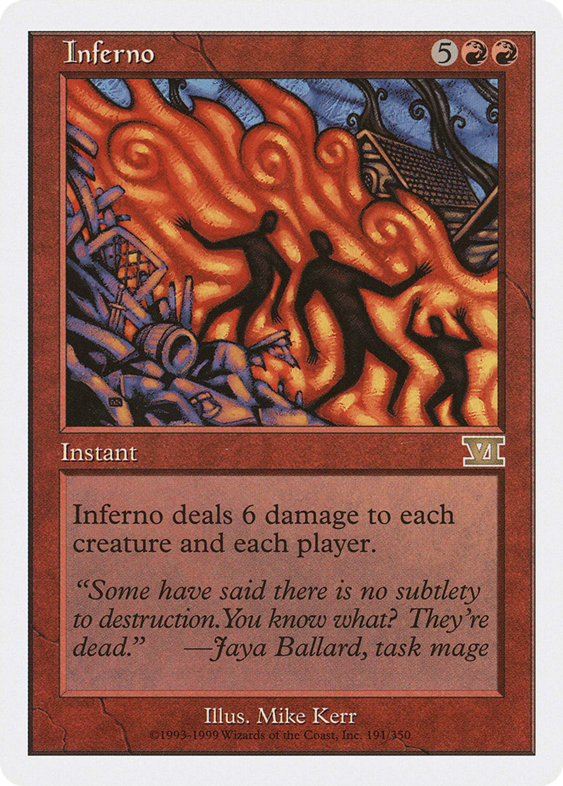 Inferno — Classic Sixth Edition — Magic: The Gathering