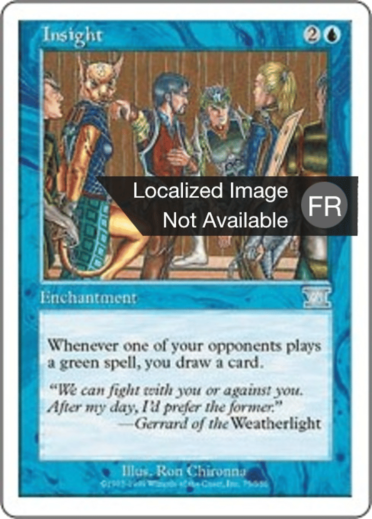 Perspicacité — Classic Sixth Edition — Magic: The Gathering