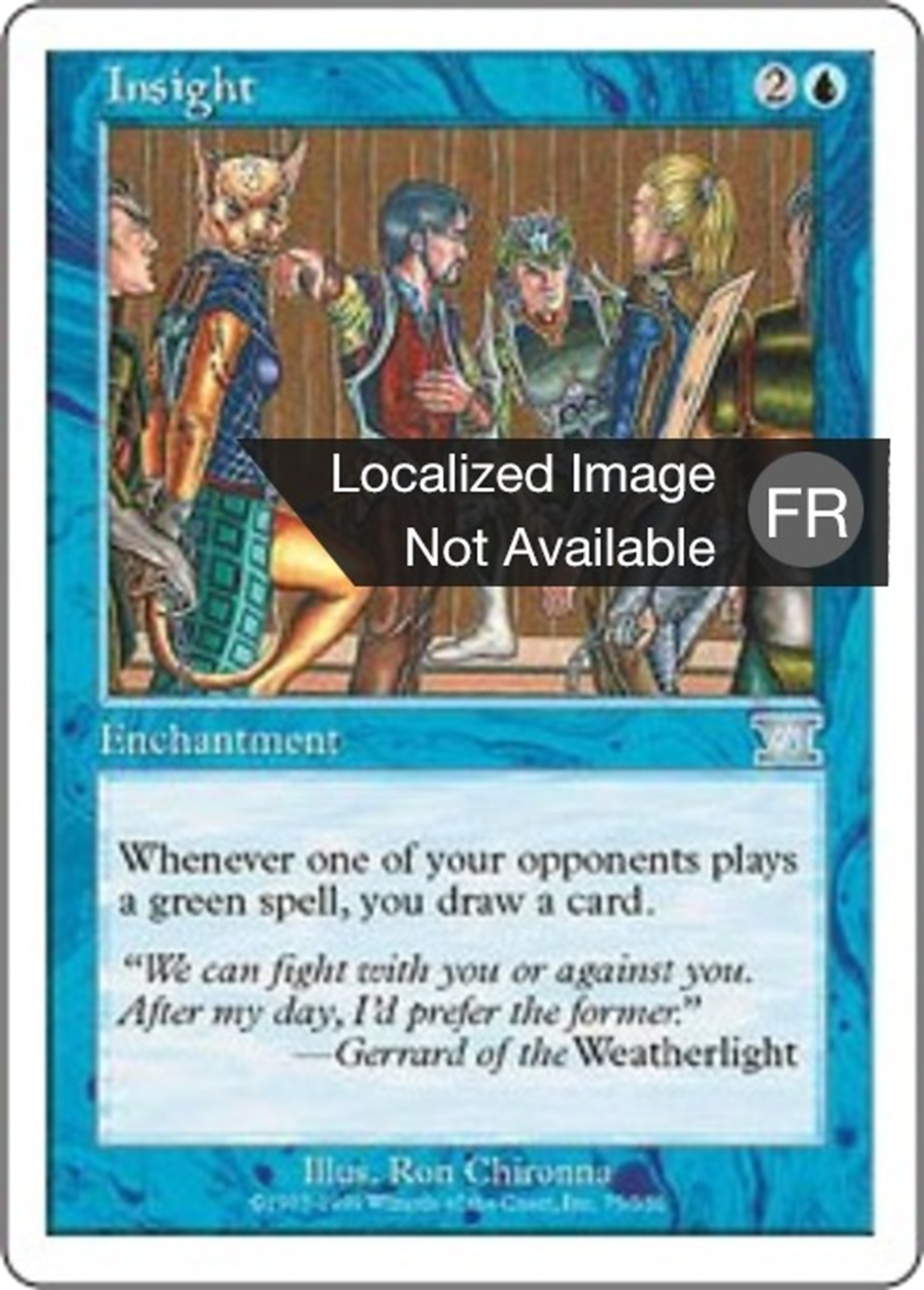 Perspicacité — Classic Sixth Edition — Magic: The Gathering