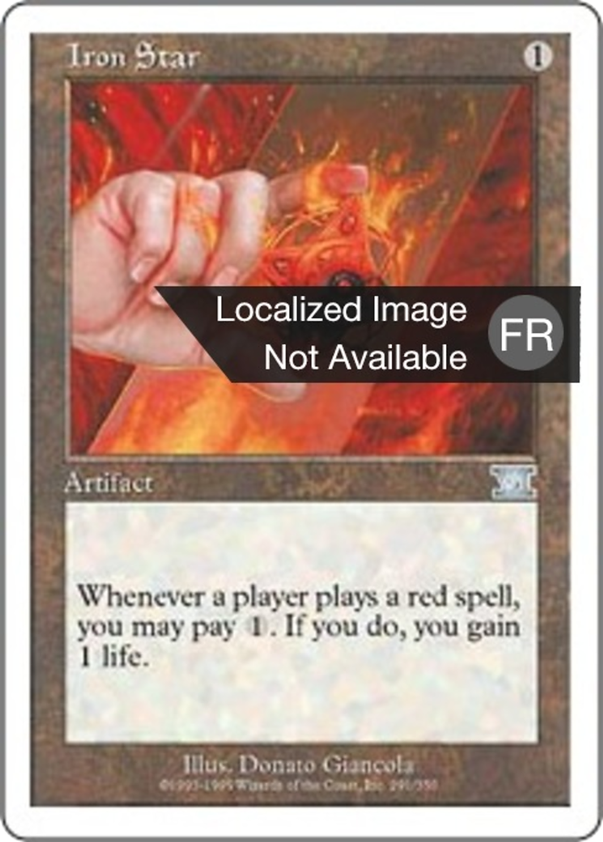 Étoile de fer — Classic Sixth Edition — Magic: The Gathering