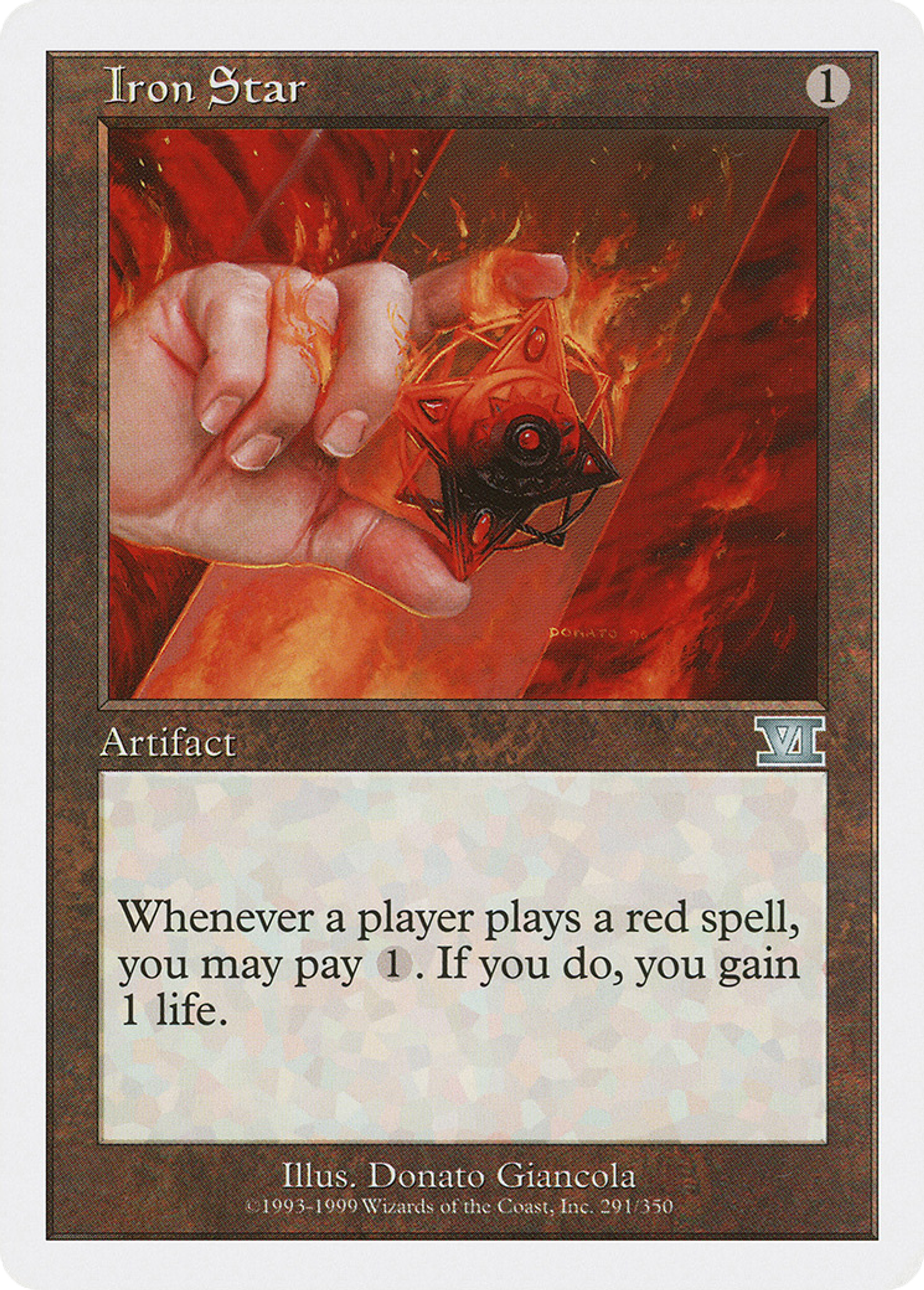 Iron Star — Classic Sixth Edition — Magic: The Gathering