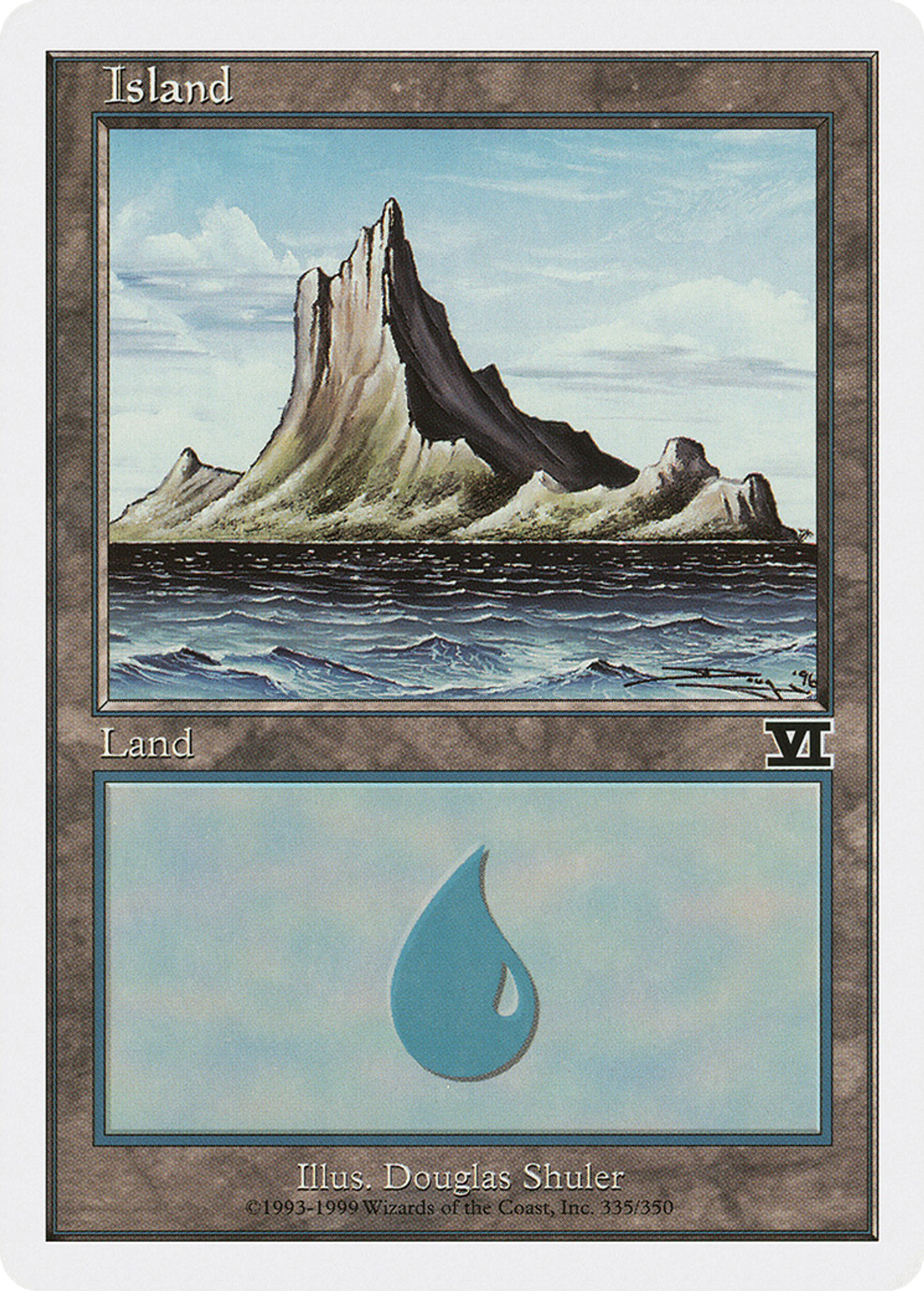 Island — Classic Sixth Edition — Magic: The Gathering