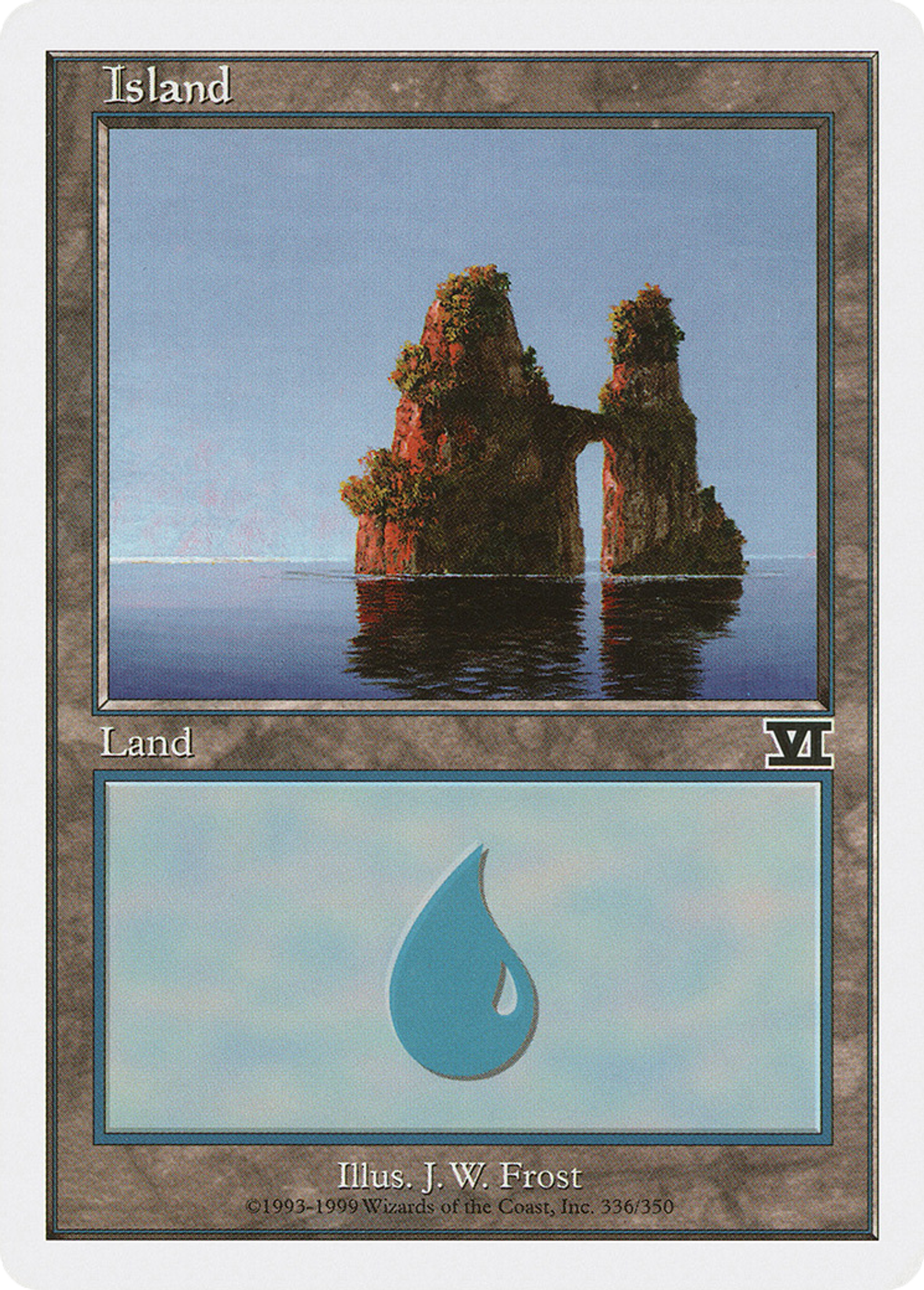 Island — Classic Sixth Edition — Magic: The Gathering