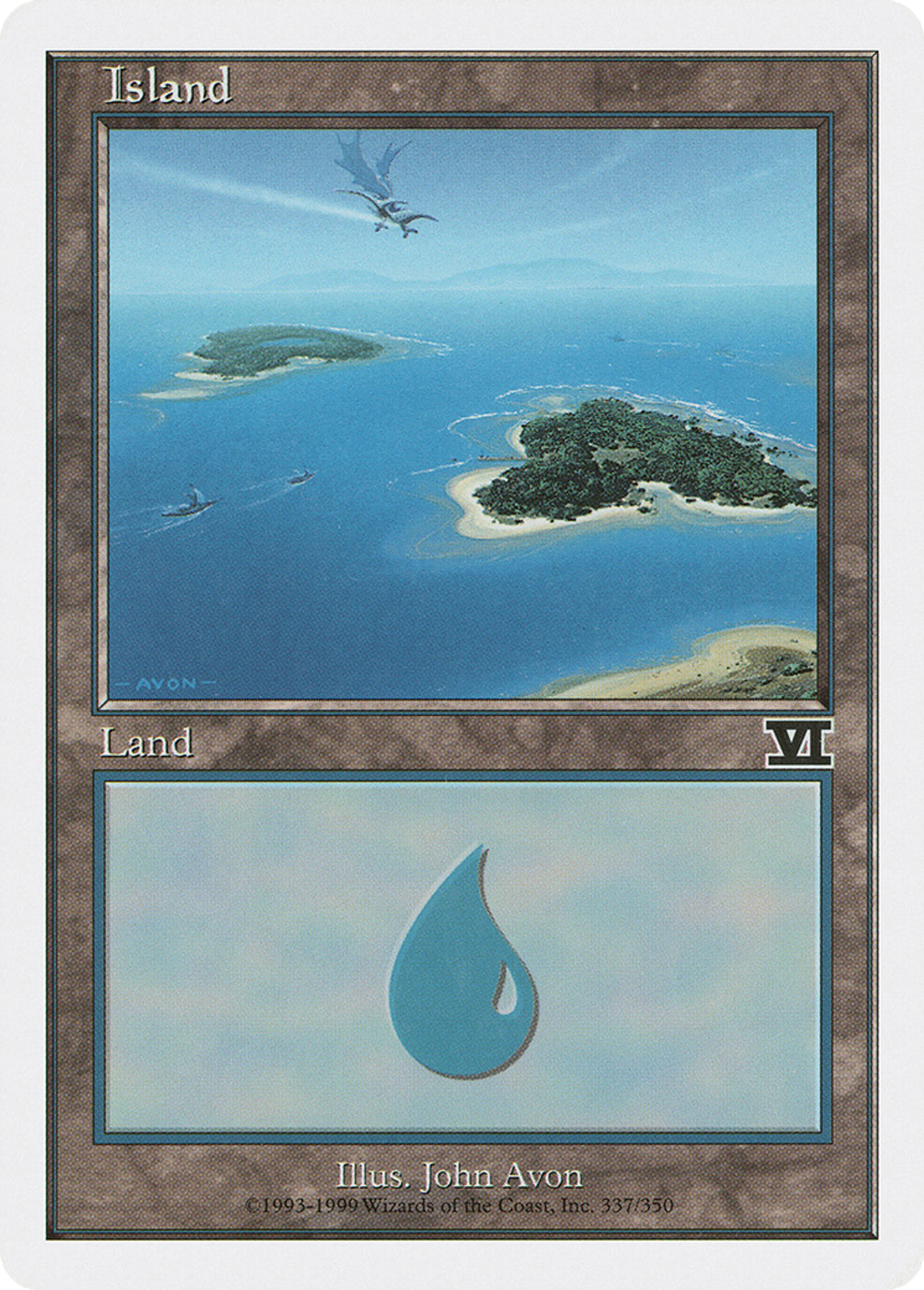 Island — Classic Sixth Edition — Magic: The Gathering