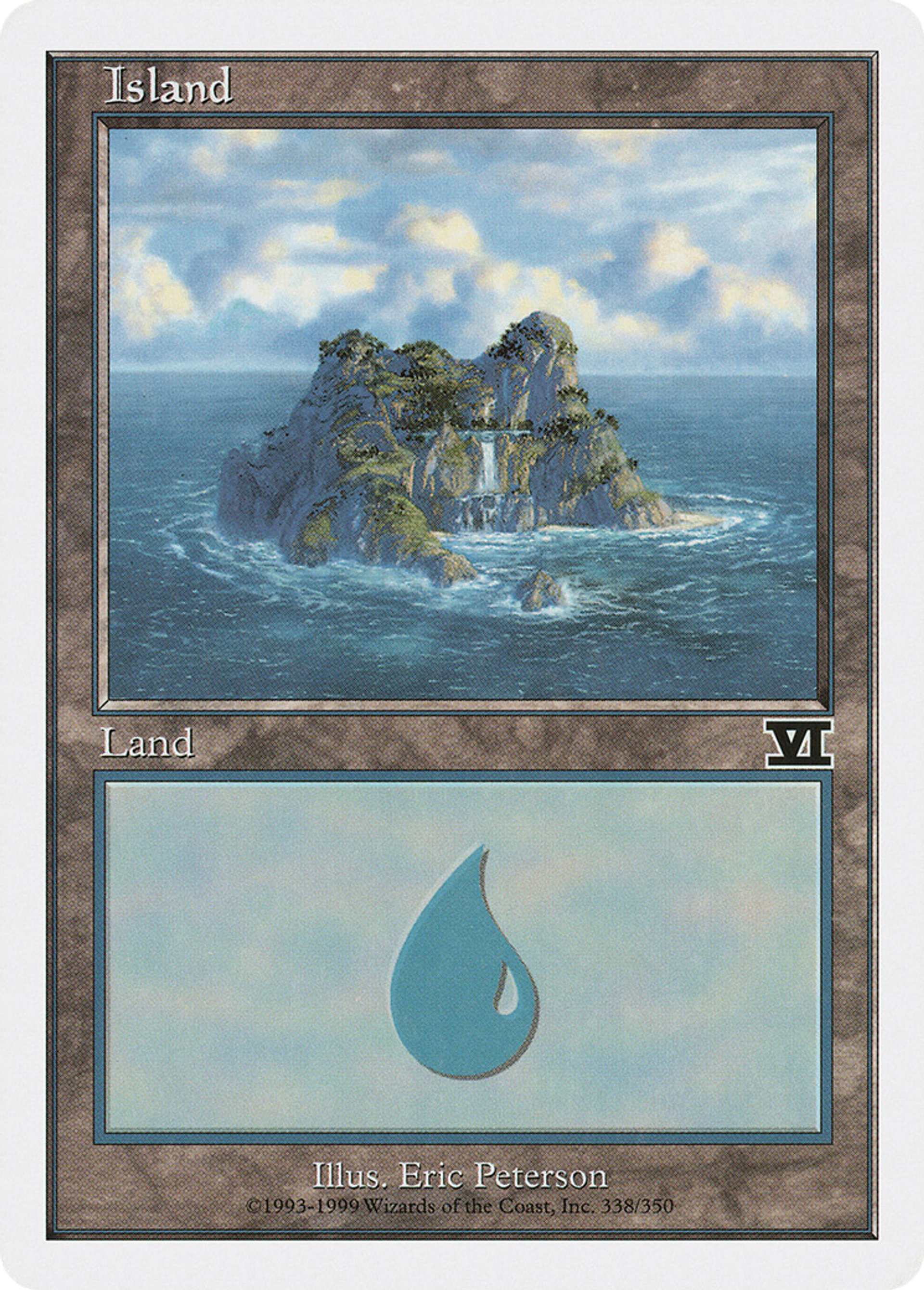 Island — Classic Sixth Edition — Magic: The Gathering
