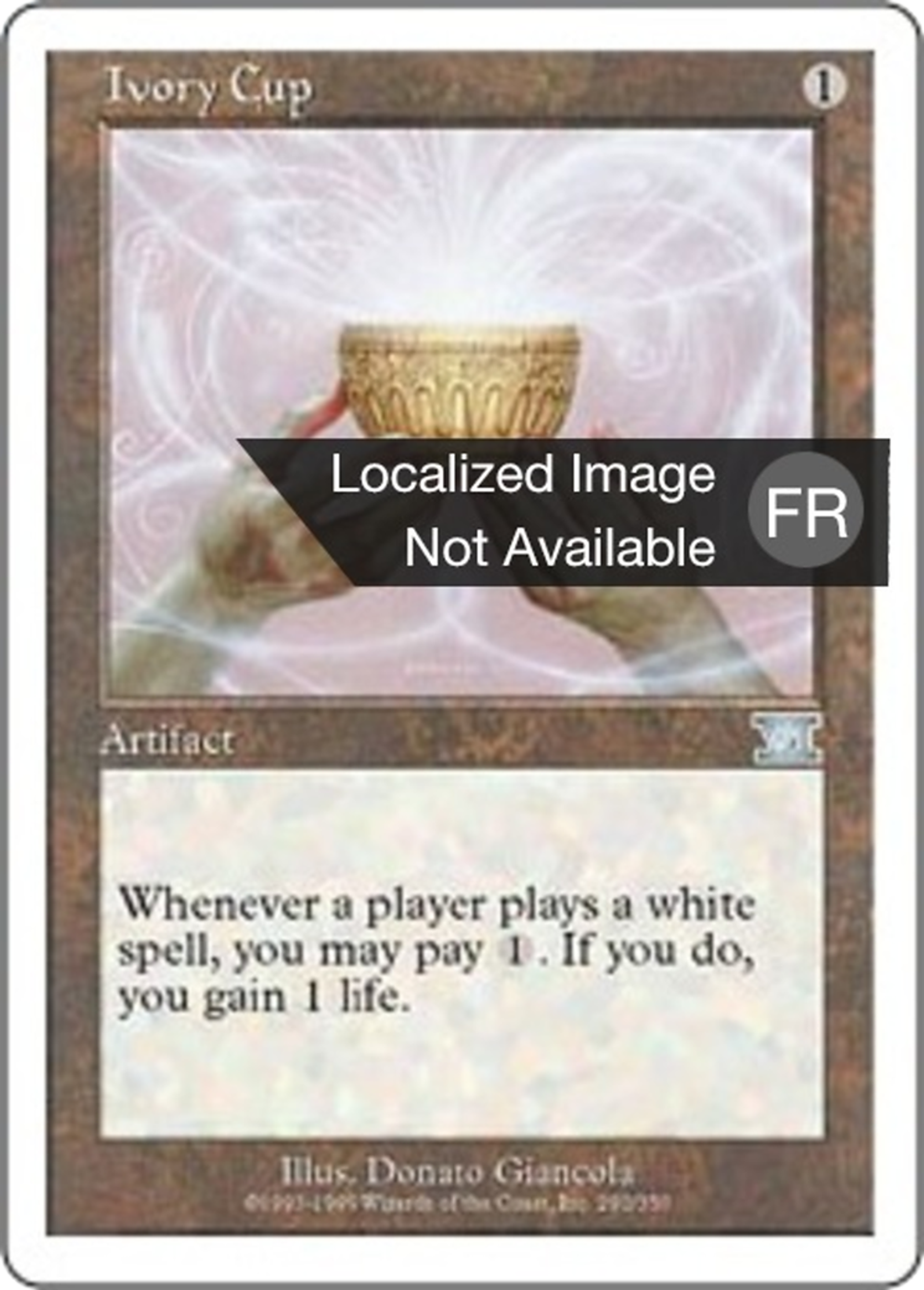 Coupe d'ivoire — Classic Sixth Edition — Magic: The Gathering