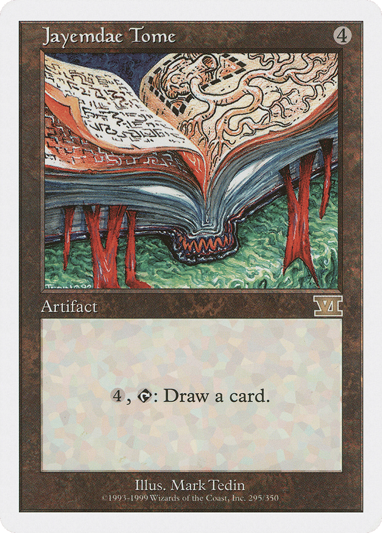Jayemdae Tome — Classic Sixth Edition — Magic: The Gathering