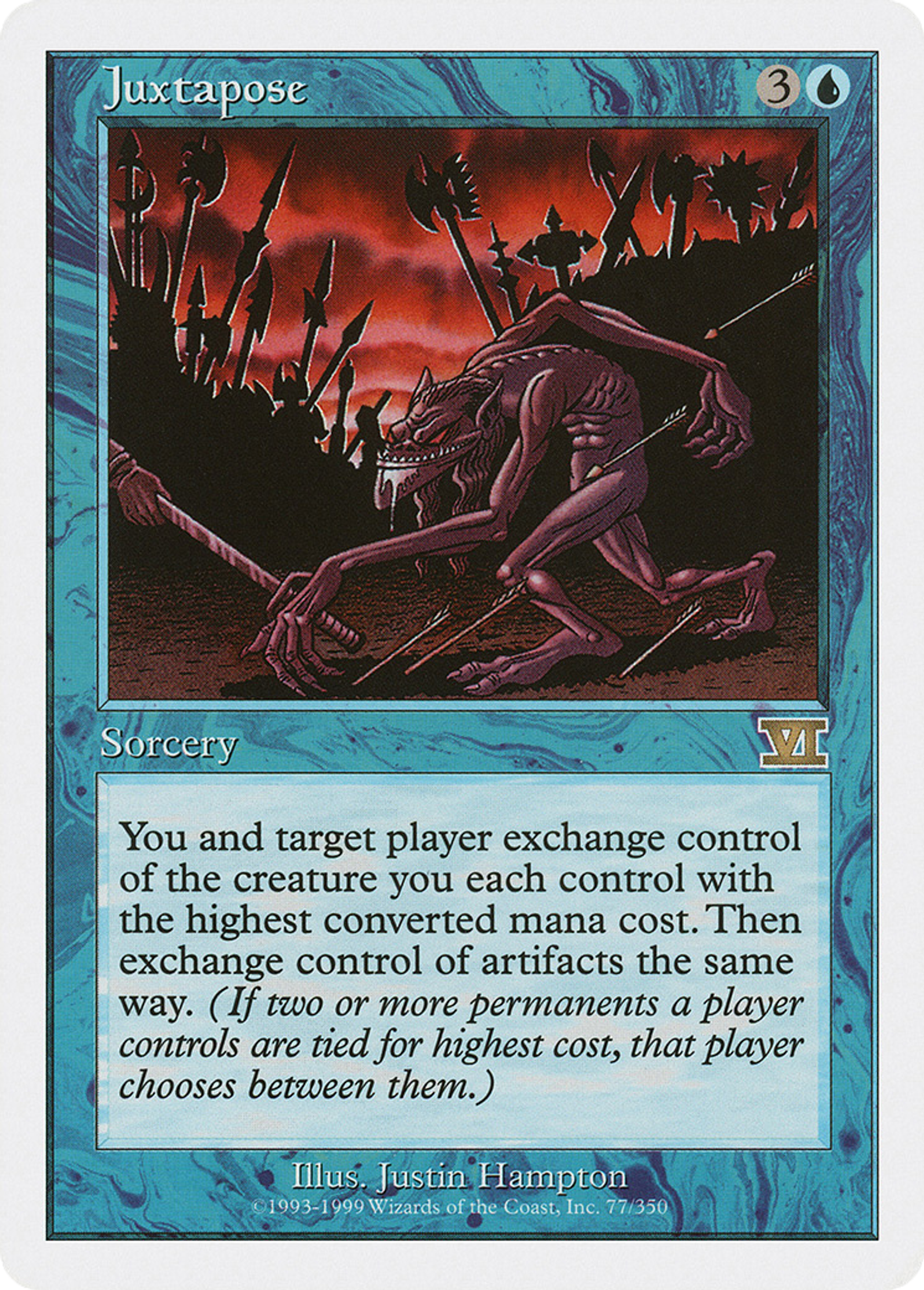 Juxtapose — Classic Sixth Edition — Magic: The Gathering