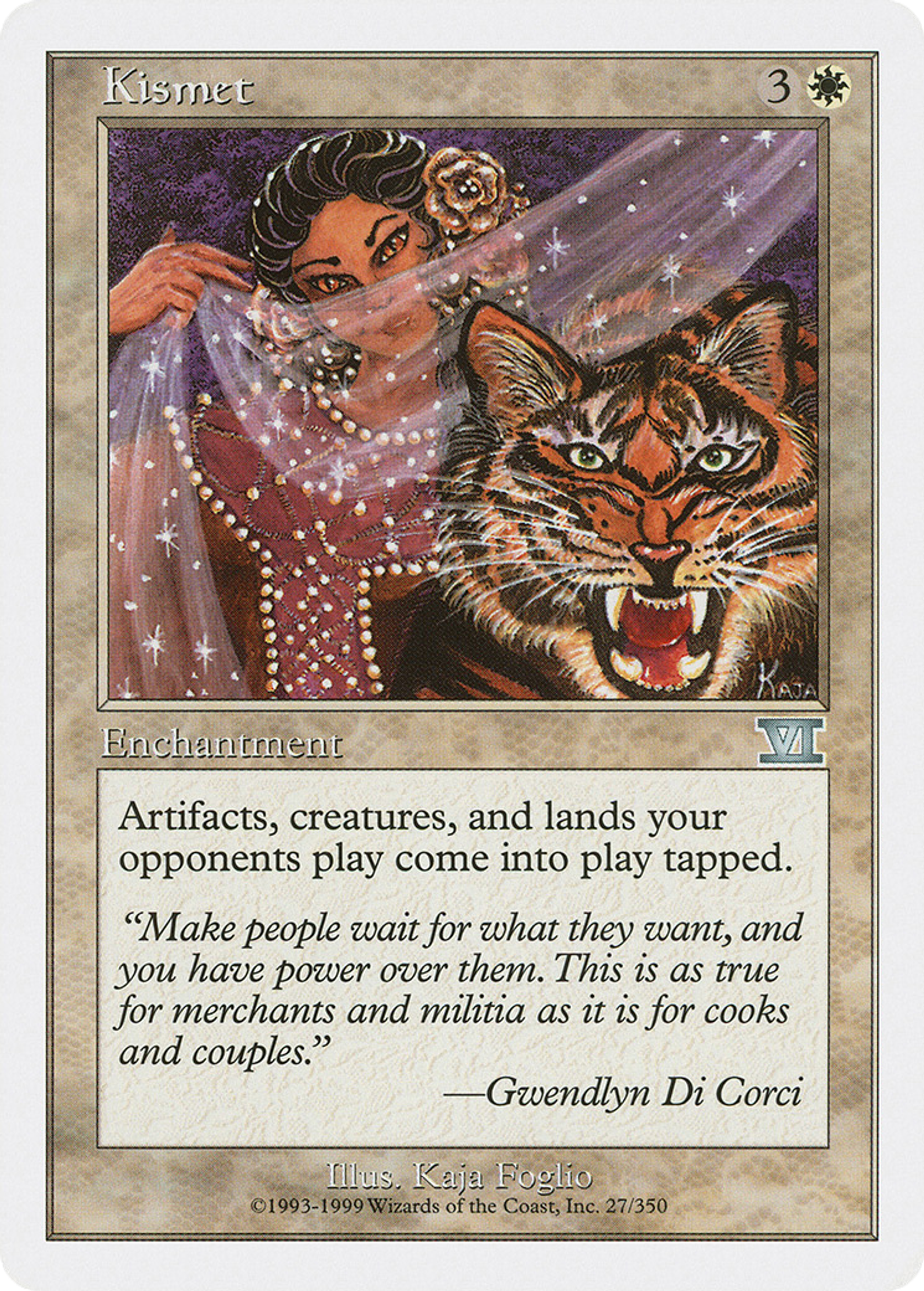 Kismet — Classic Sixth Edition — Magic: The Gathering