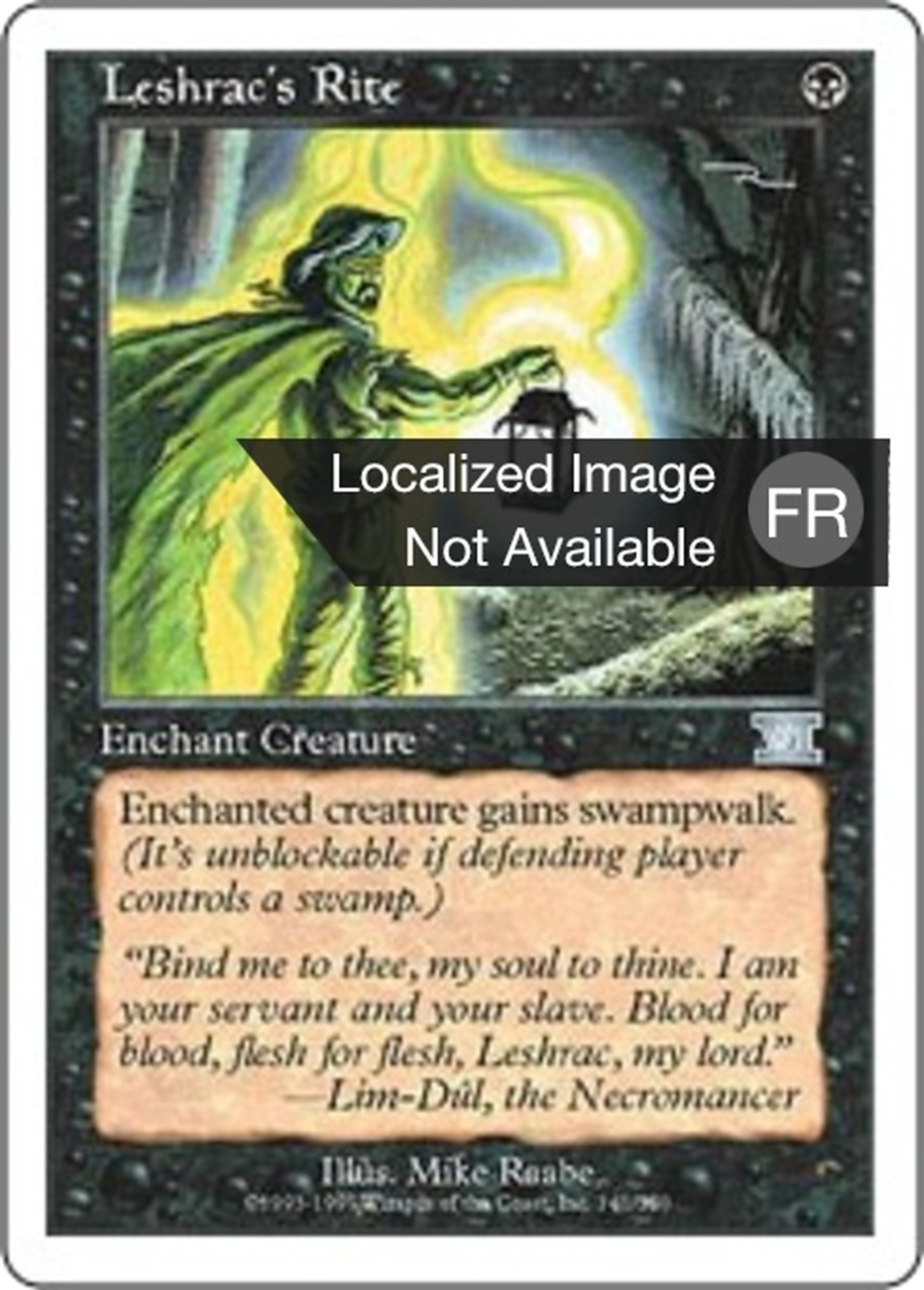Rite selon Leshrac — Classic Sixth Edition — Magic: The Gathering