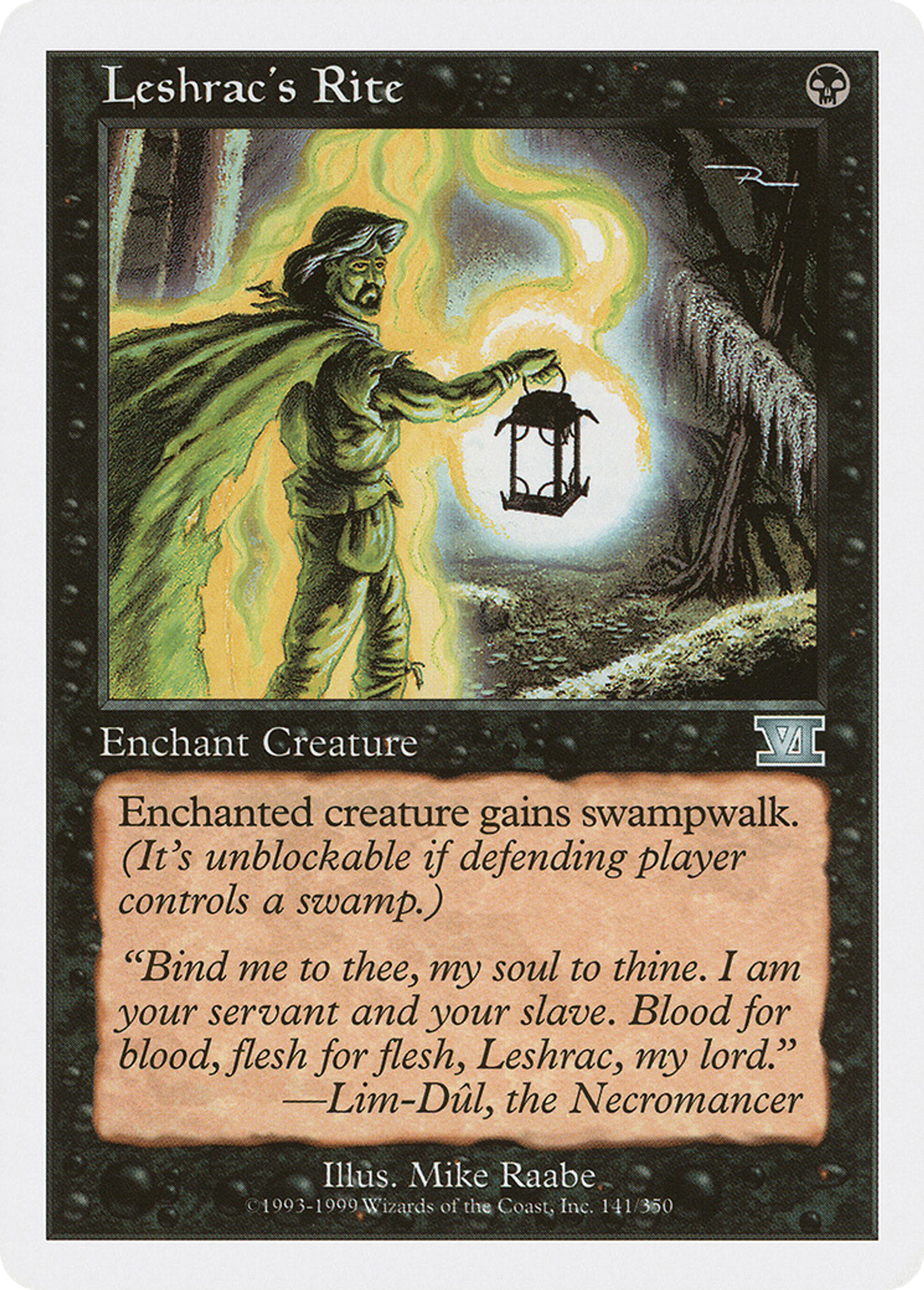 Leshrac's Rite — Classic Sixth Edition — Magic: The Gathering