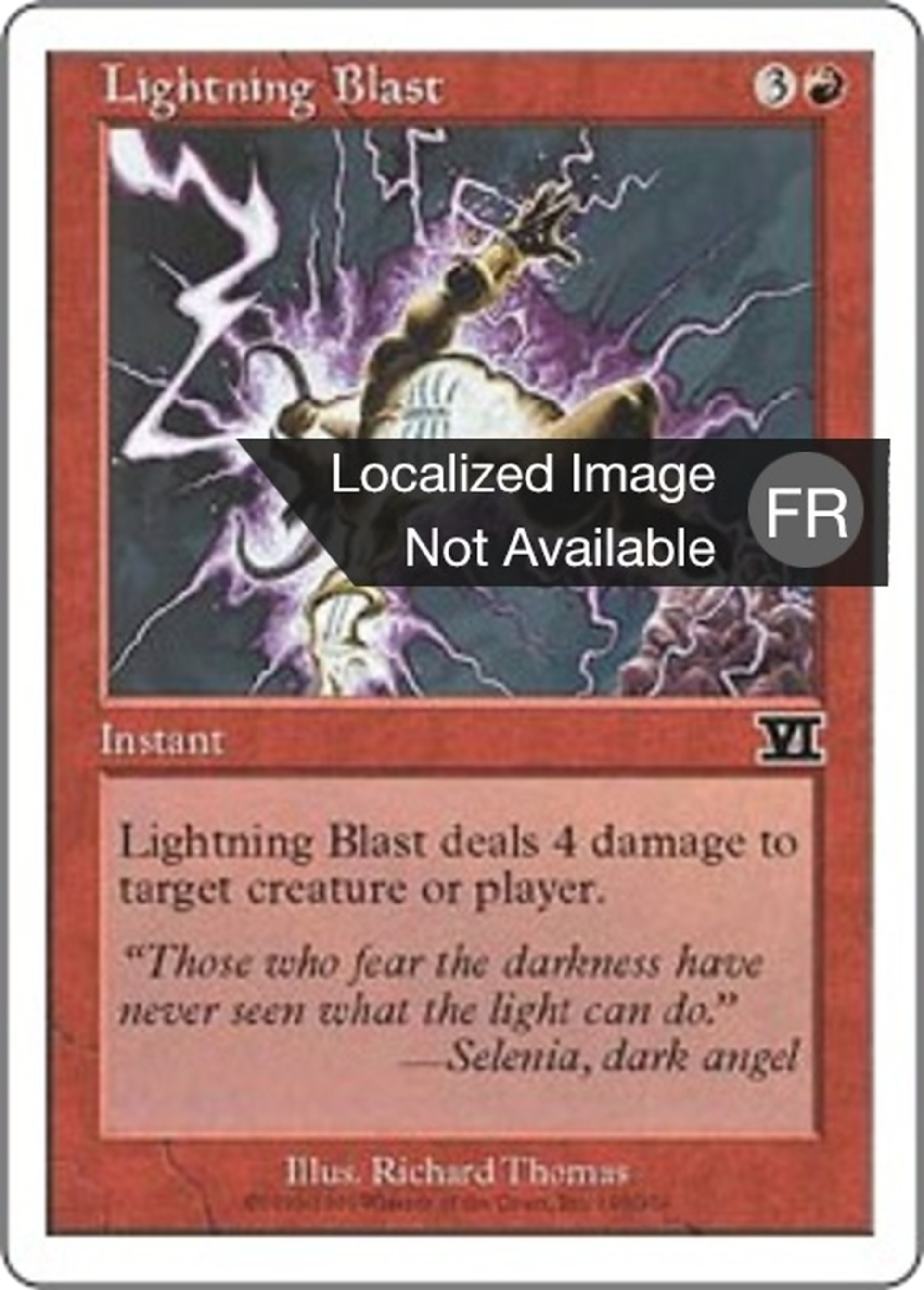 Salve d'éclair — Classic Sixth Edition — Magic: The Gathering