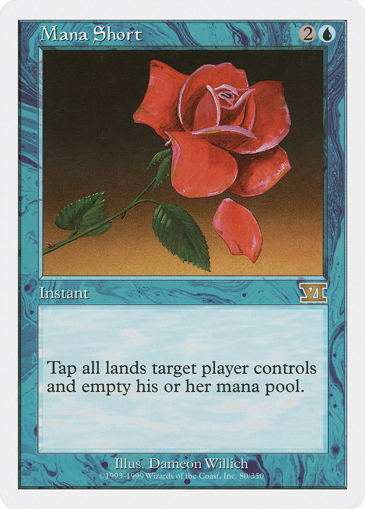 Mana Short — Classic Sixth Edition — Magic: The Gathering
