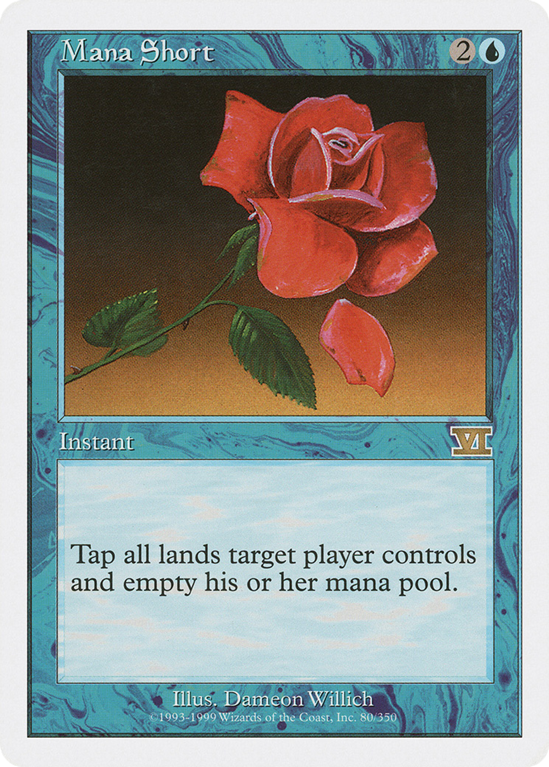 Mana Short — Classic Sixth Edition — Magic: The Gathering