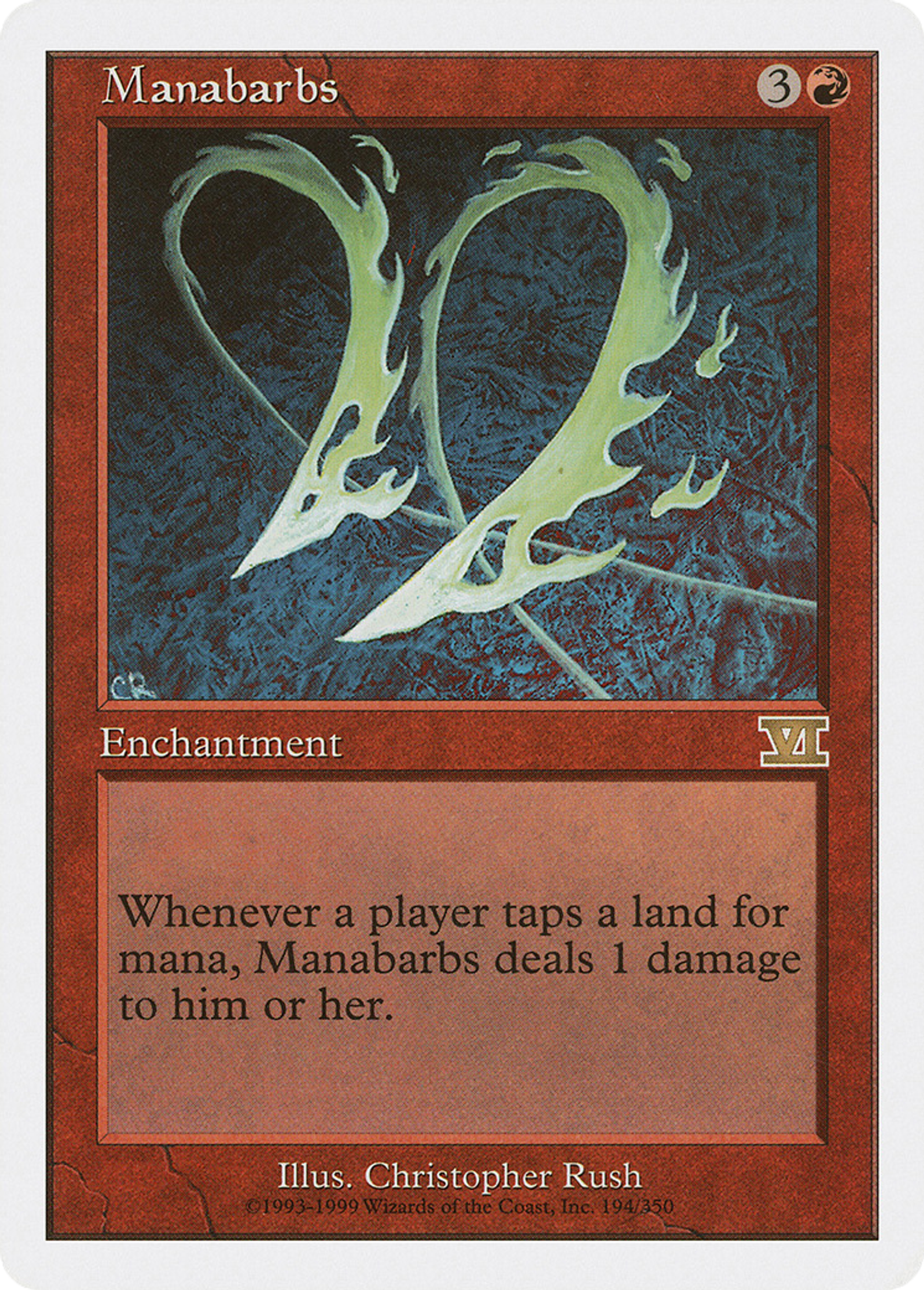 Manabarbs — Classic Sixth Edition — Magic: The Gathering